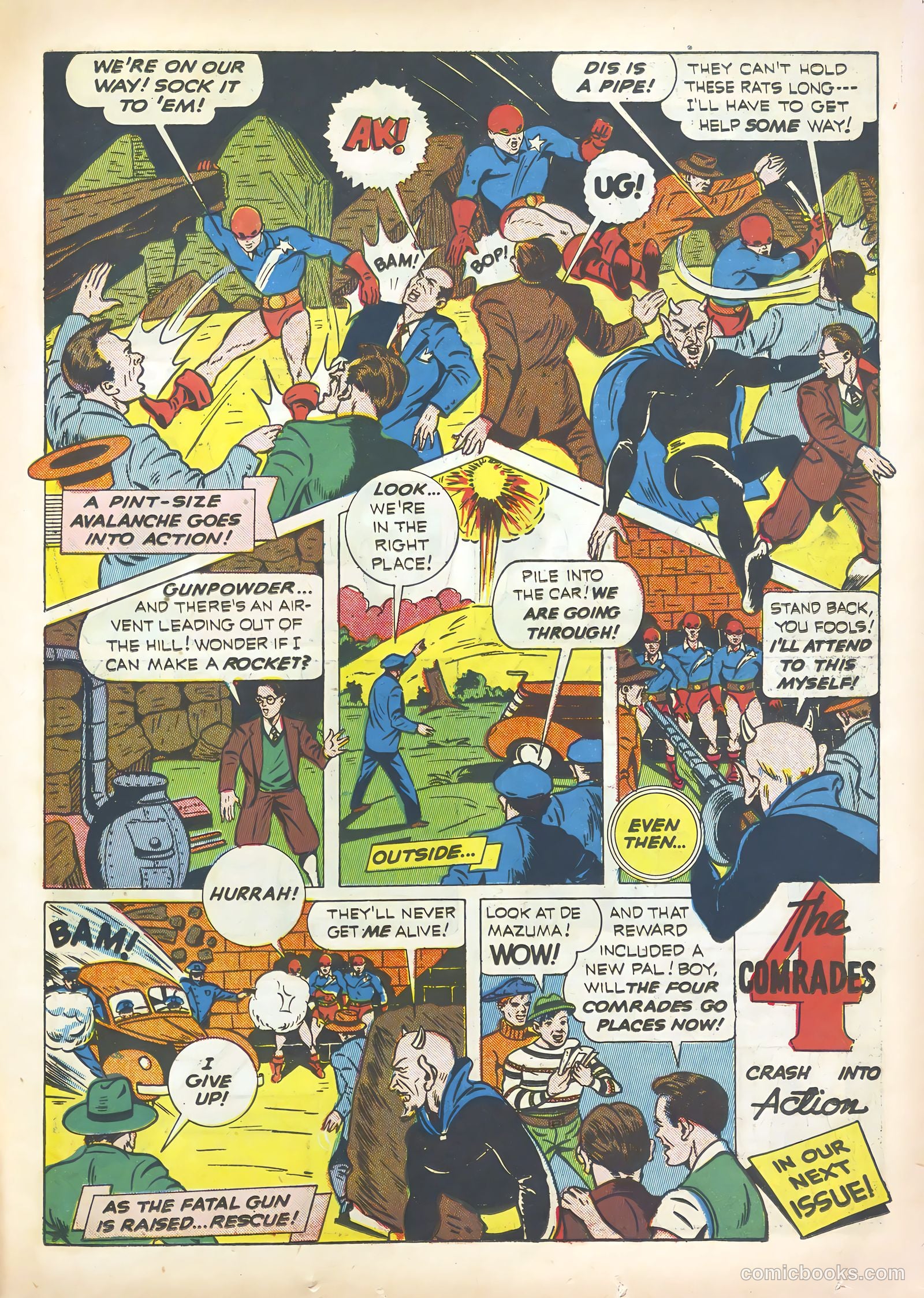 Startling Comics #16 (1940) — page 39 of 68