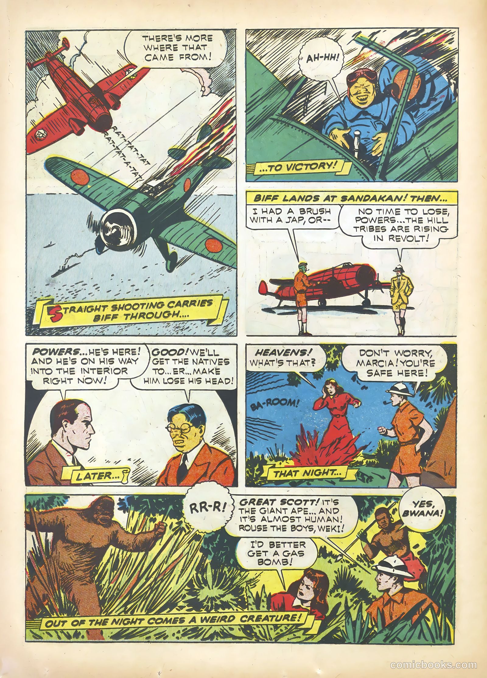 Startling Comics #16 (1940) — page 42 of 68