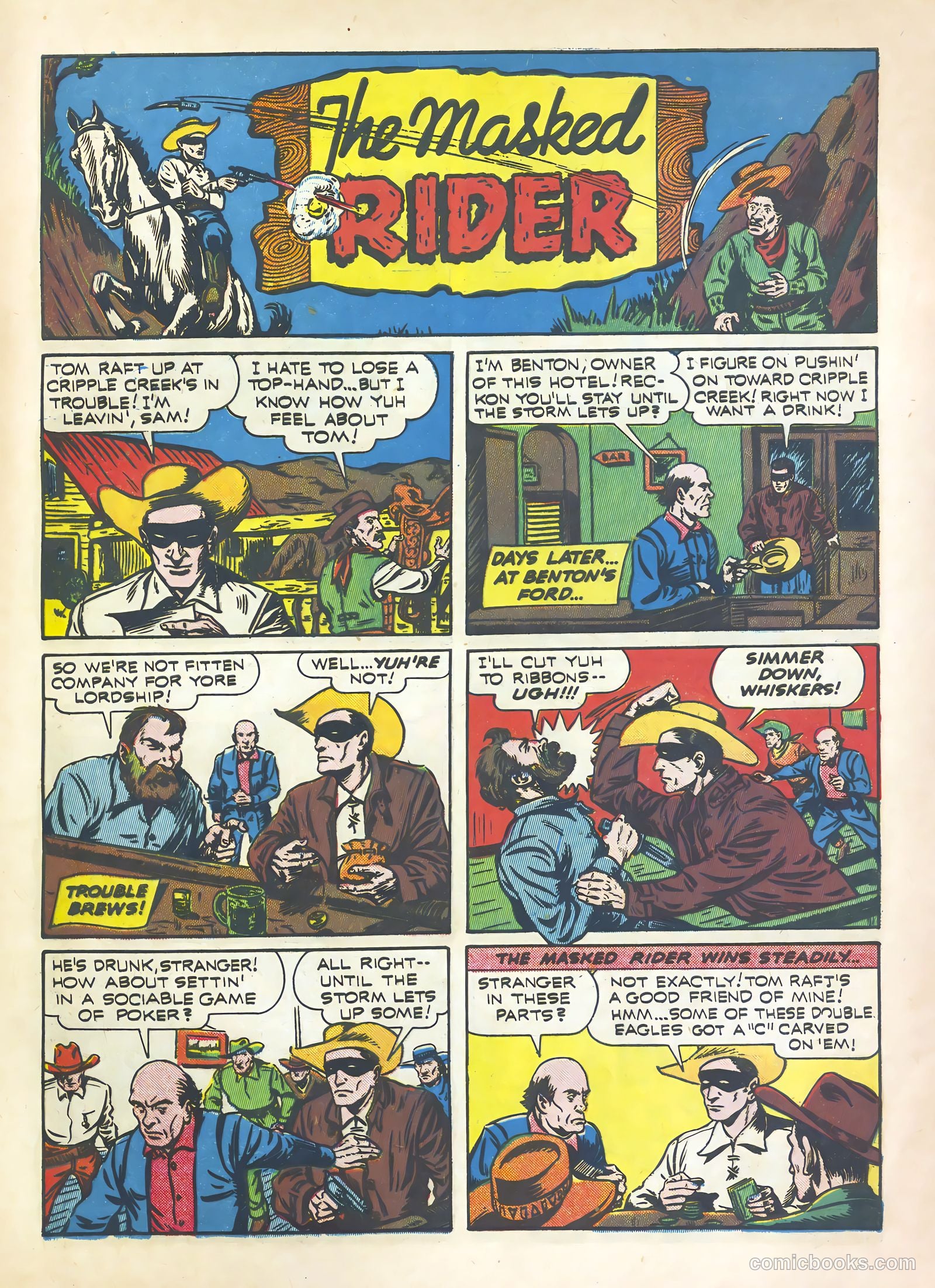 Startling Comics #16 (1940) — page 61 of 68
