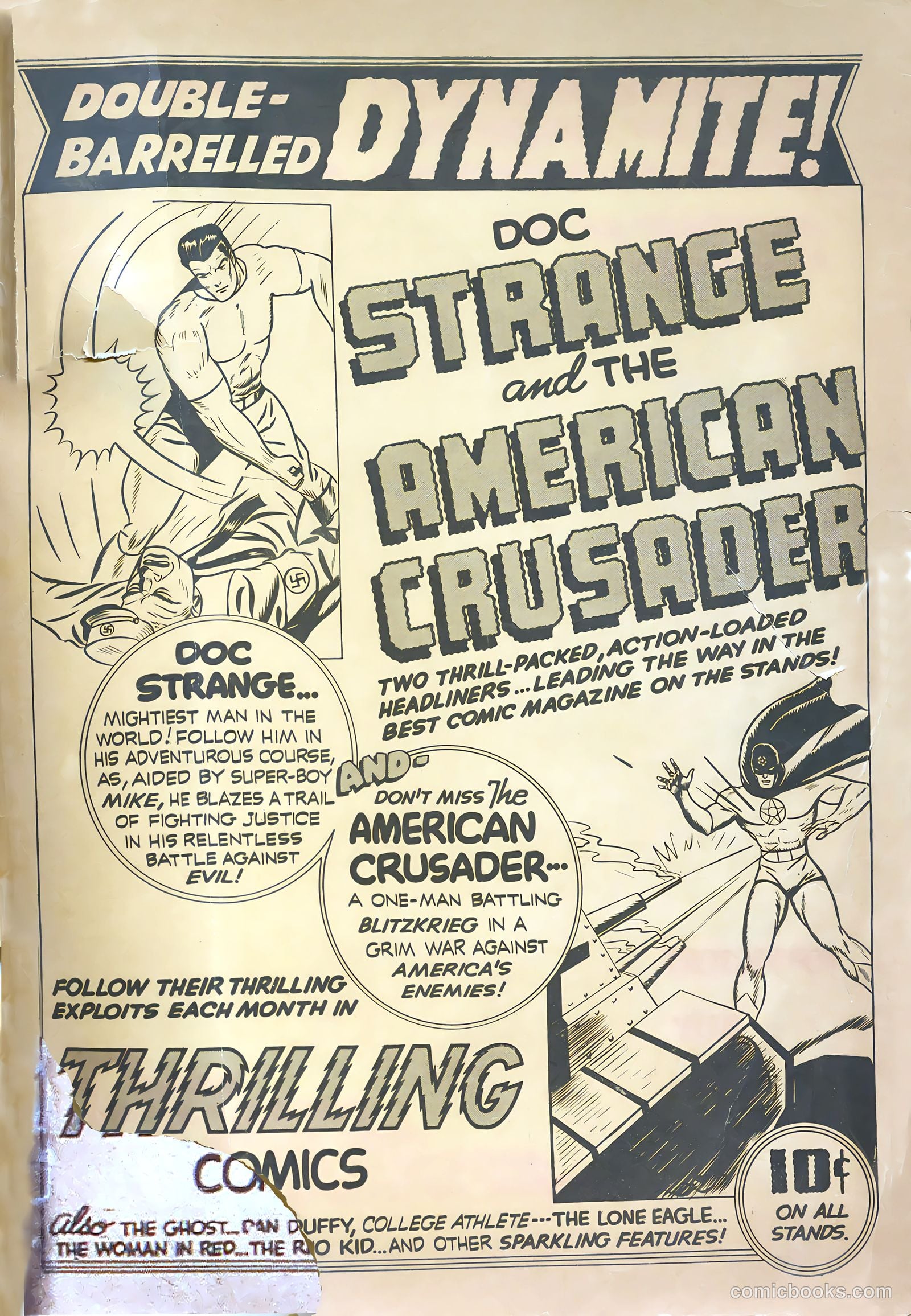 Startling Comics #16 (1940) — page 67 of 68