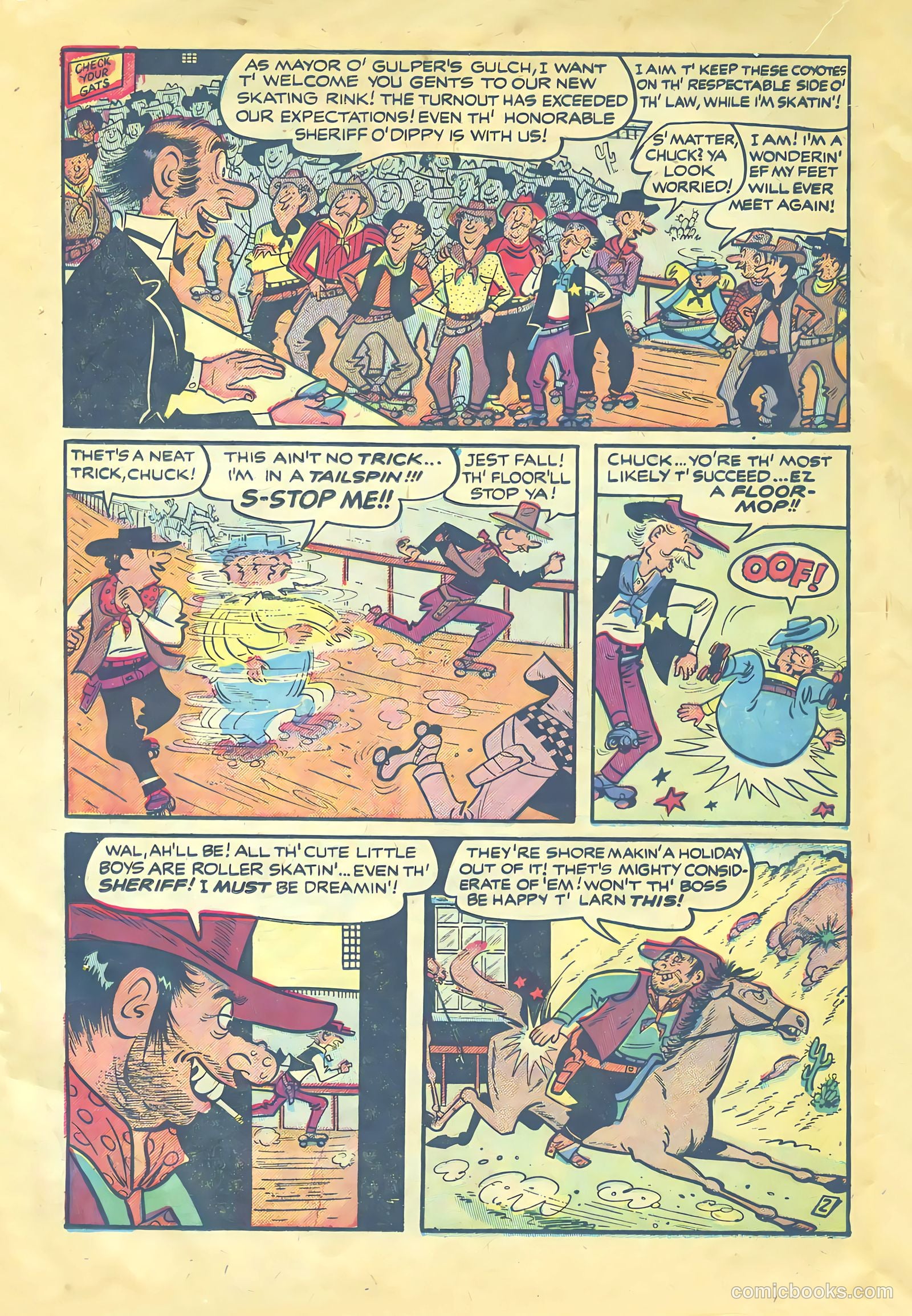 Kit Carson and the Blackfeet Warriors #1 (1953) — page 20 of 36