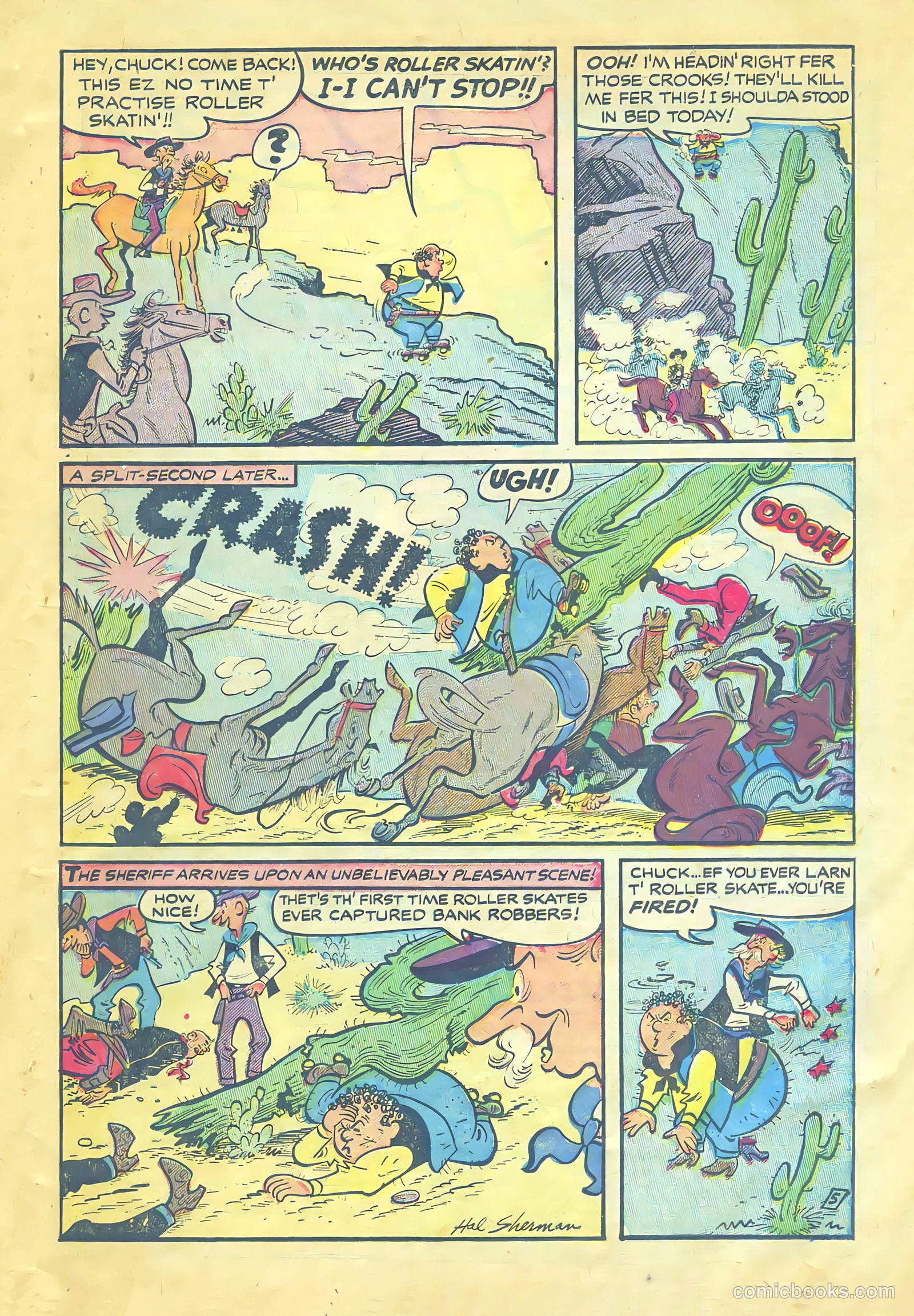 Kit Carson and the Blackfeet Warriors #1 (1953) — page 23 of 36