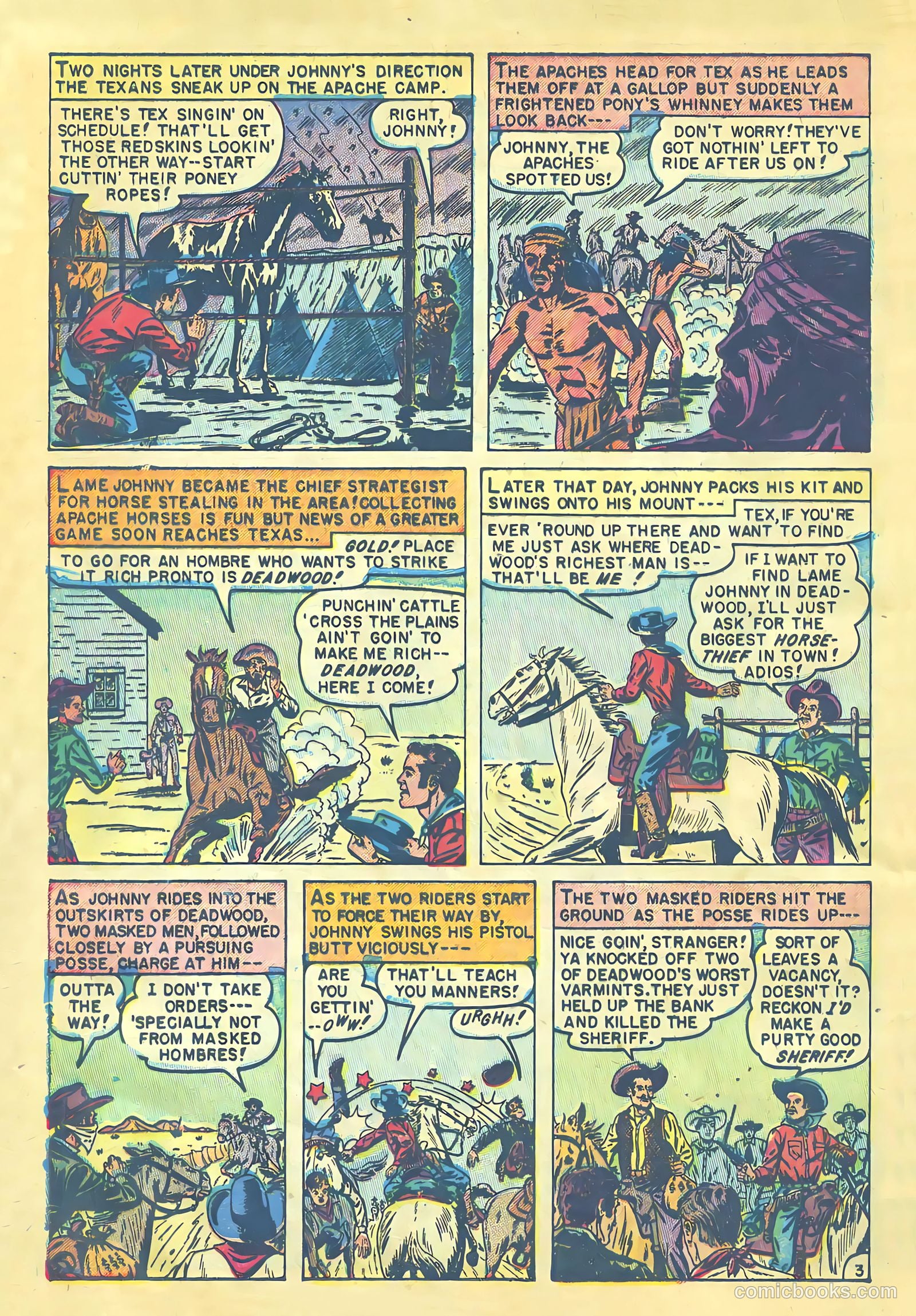 Kit Carson and the Blackfeet Warriors #1 (1953) — page 28 of 36