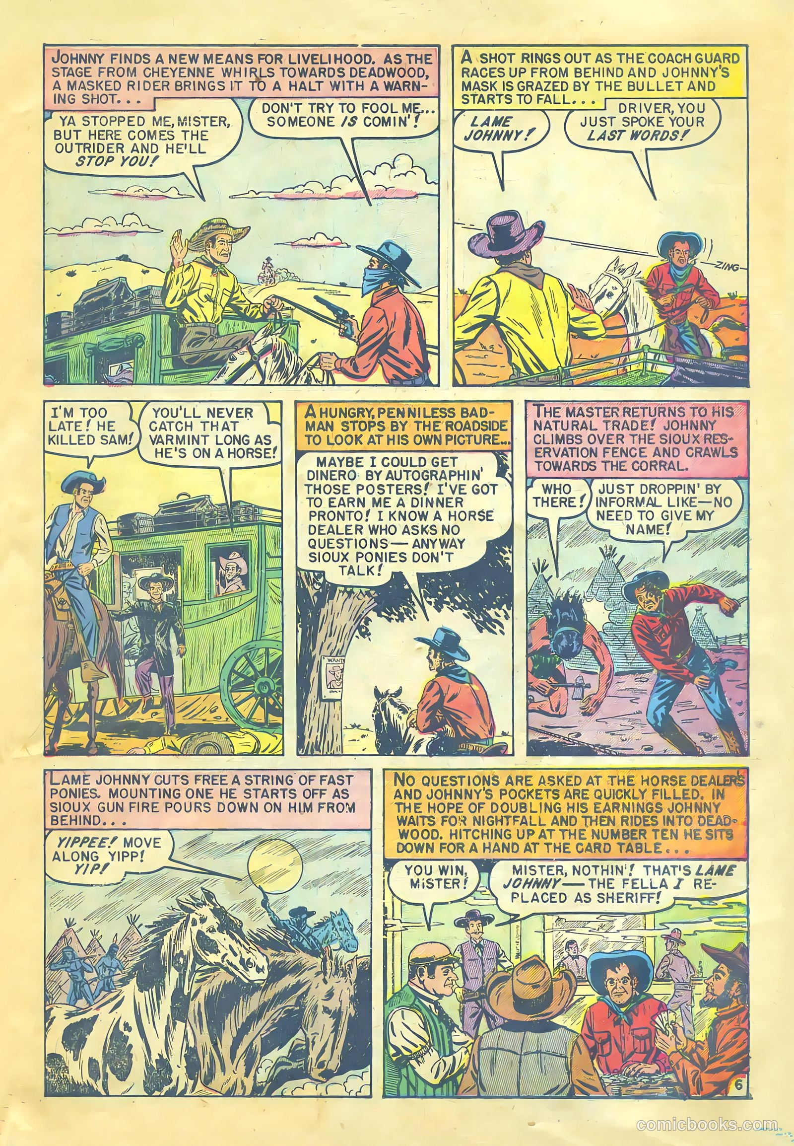 Kit Carson and the Blackfeet Warriors #1 (1953) — page 31 of 36