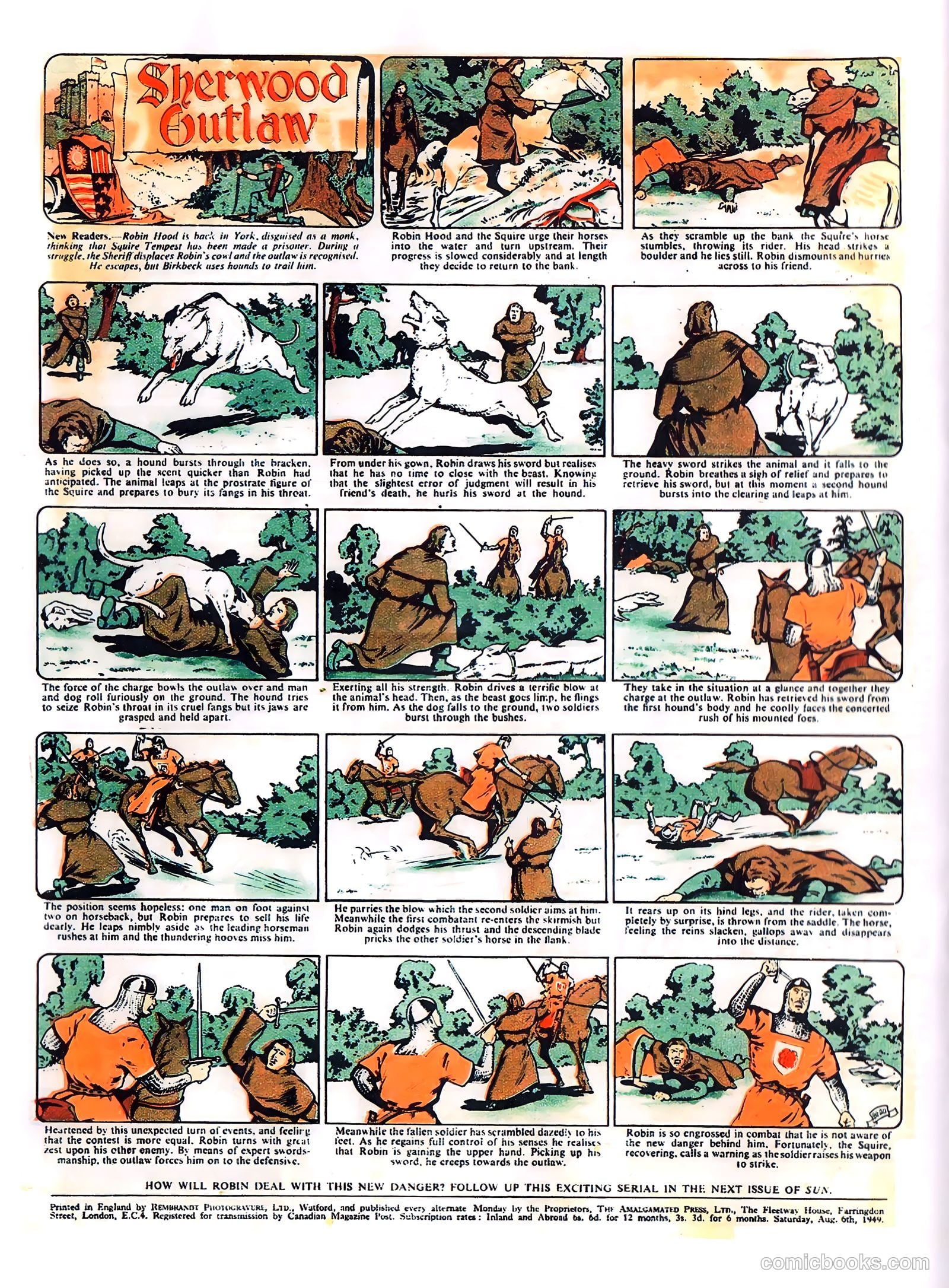 Sun #46 (1947) — page 8 of 8