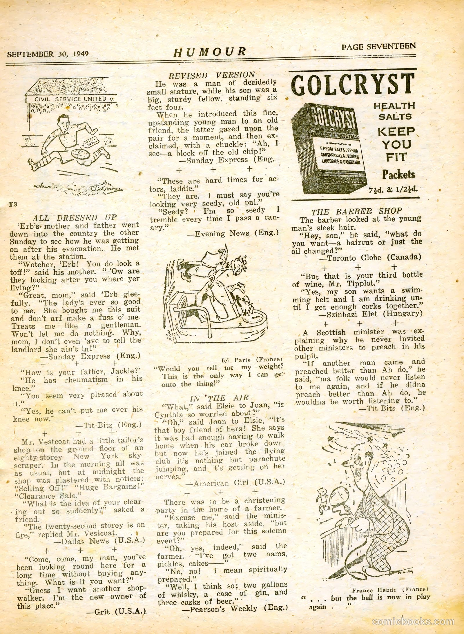 Humour v29 #39 — page 17 of 36