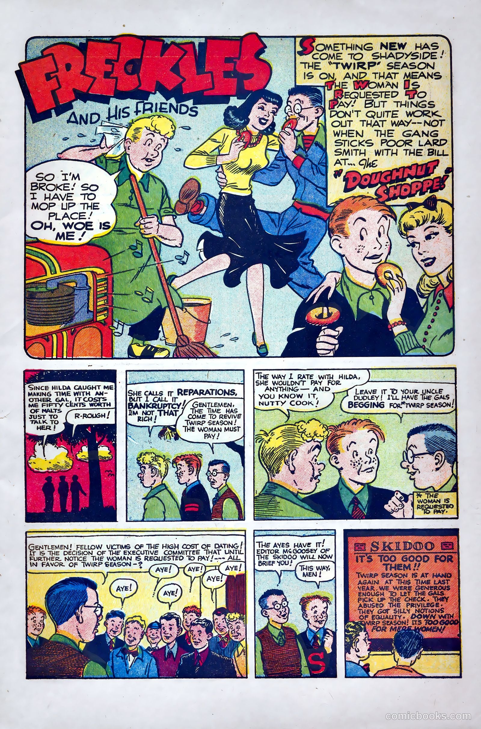 Freckles and His Friends #11 (1949) — page 3 of 36