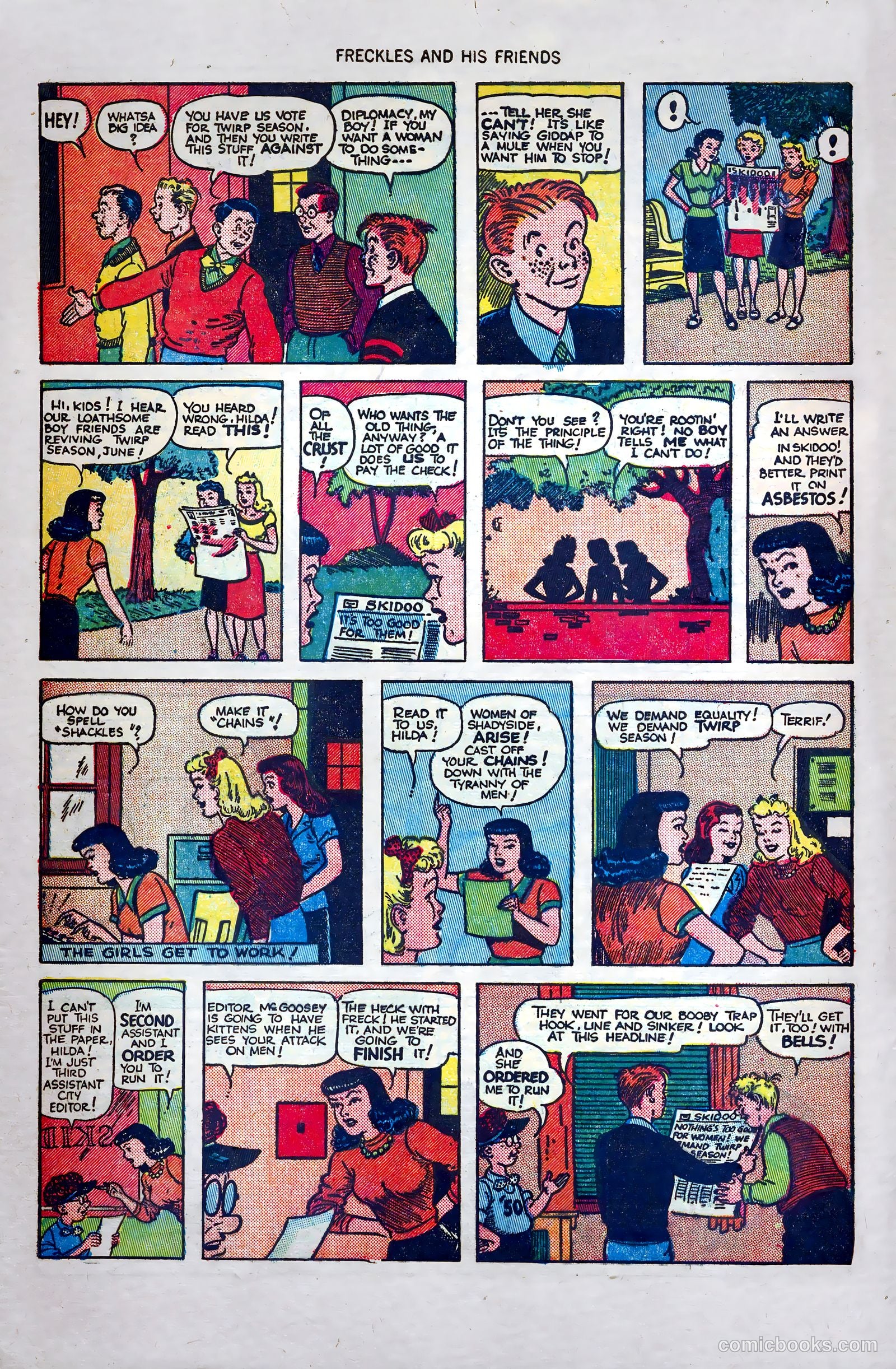 Freckles and His Friends #11 (1949) — page 4 of 36