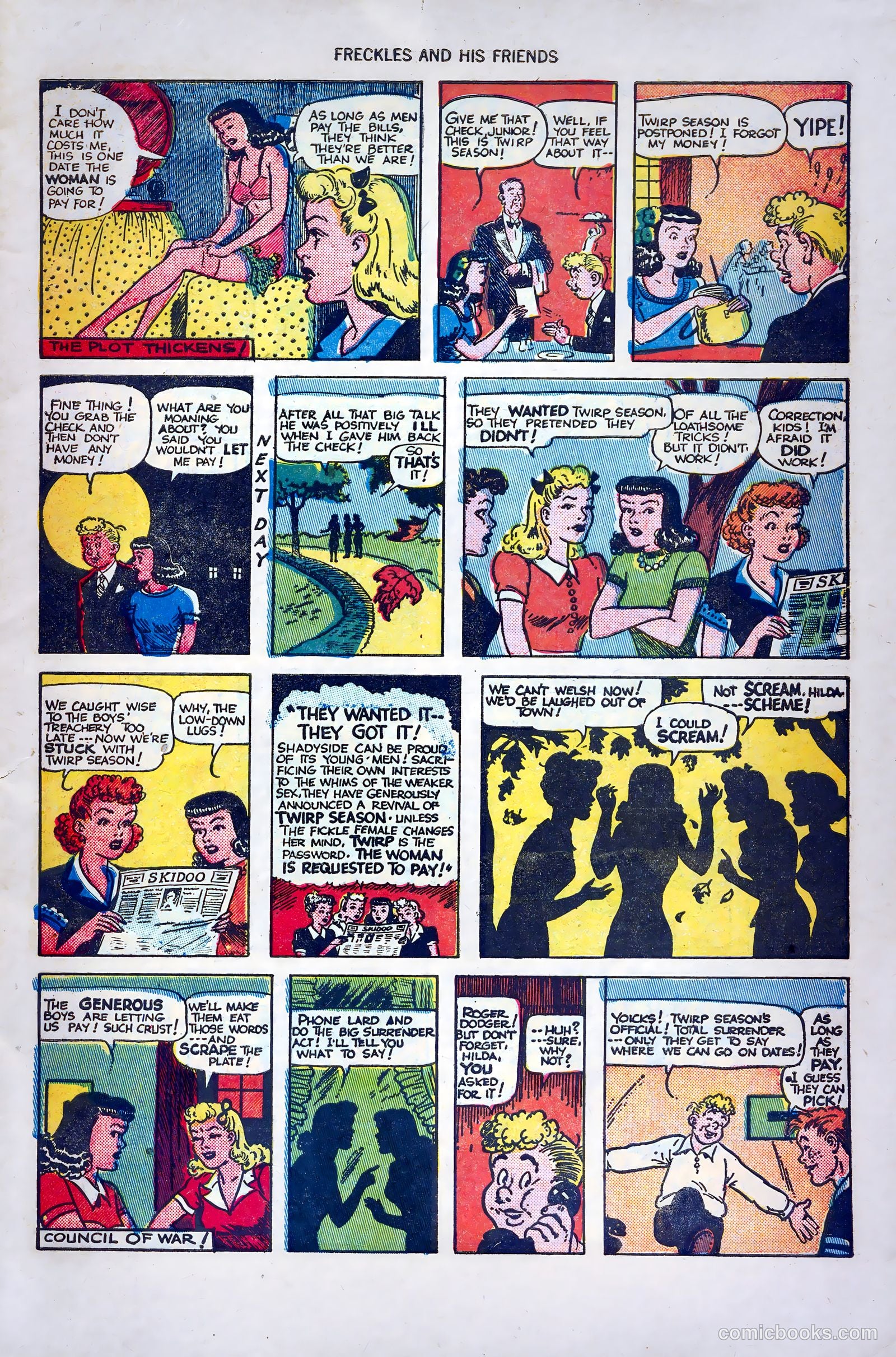 Freckles and His Friends #11 (1949) — page 5 of 36