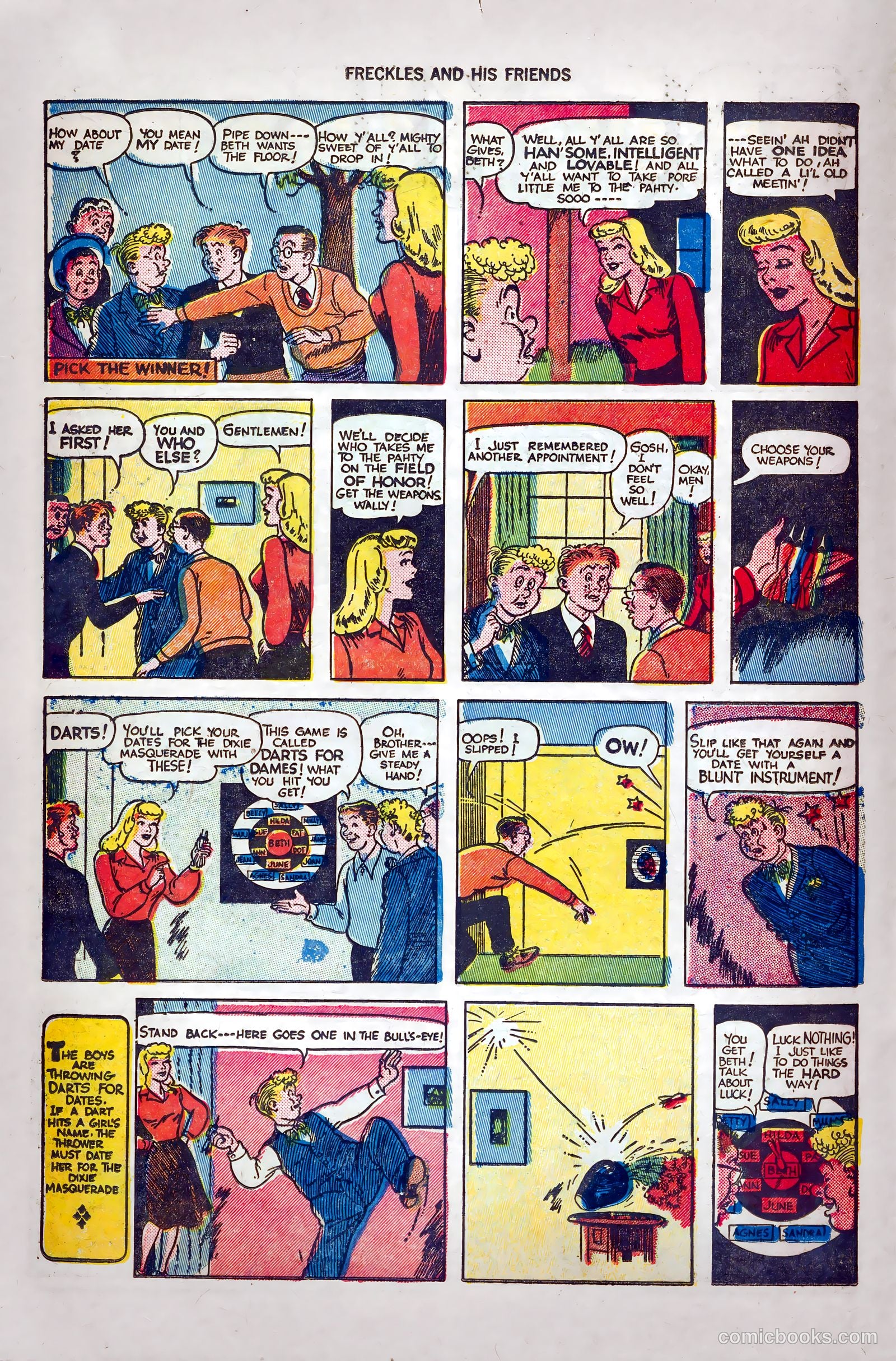 Freckles and His Friends #11 (1949) — page 16 of 36