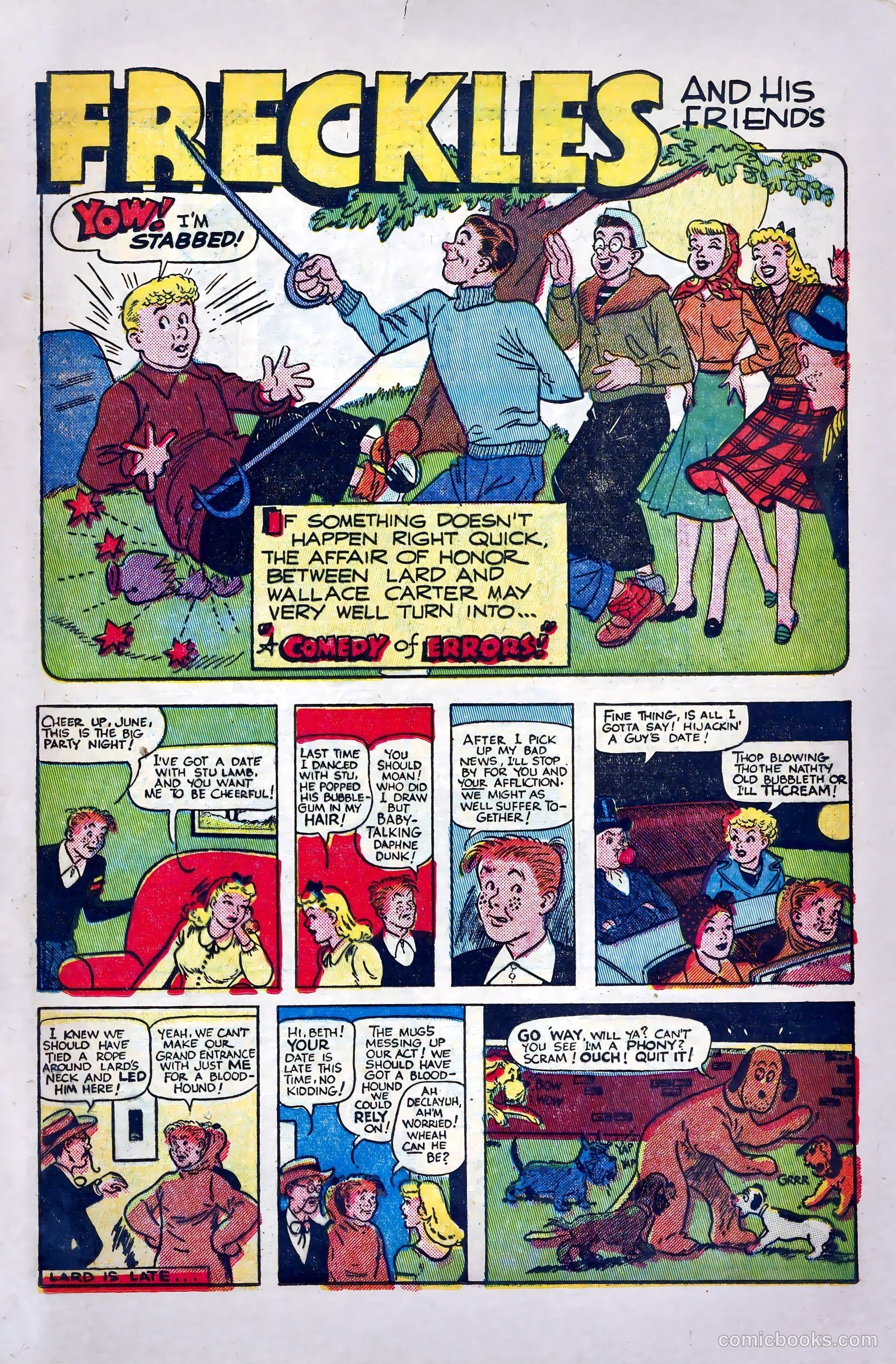 Freckles and His Friends #11 (1949) — page 17 of 36