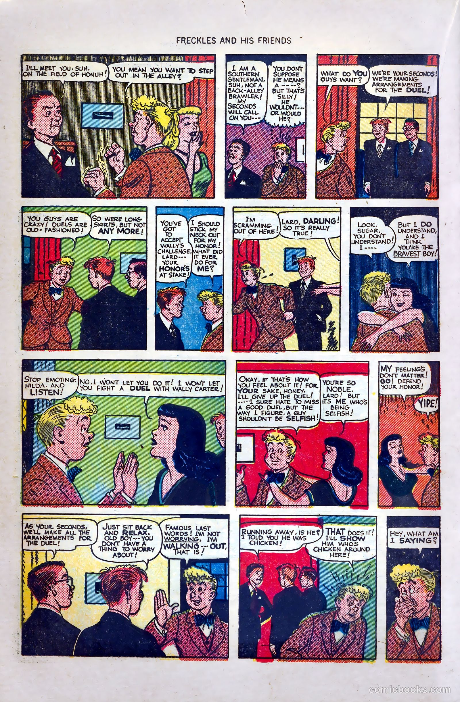 Freckles and His Friends #11 (1949) — page 20 of 36