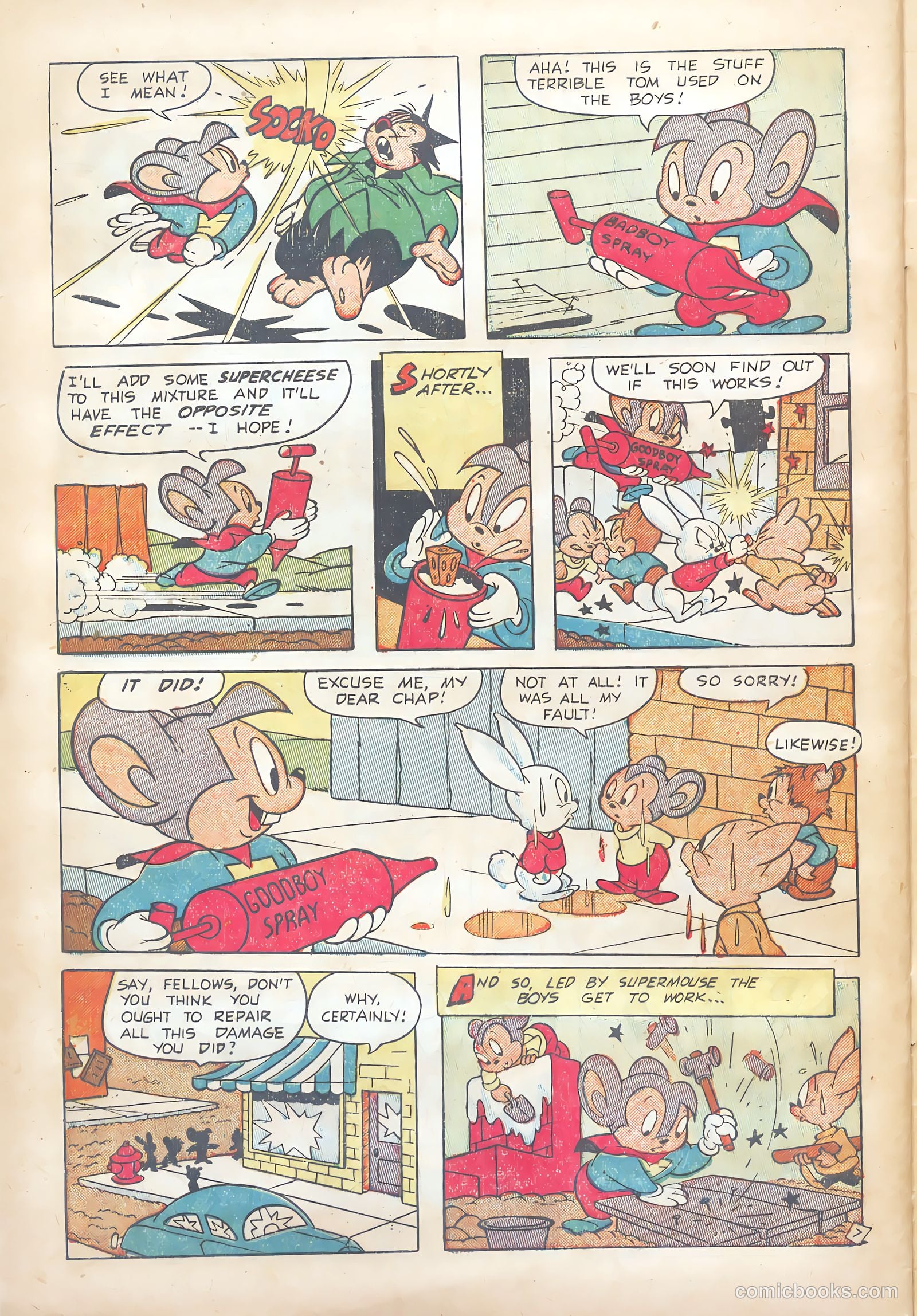 Supermouse #30 (1955) — page 32 of 36