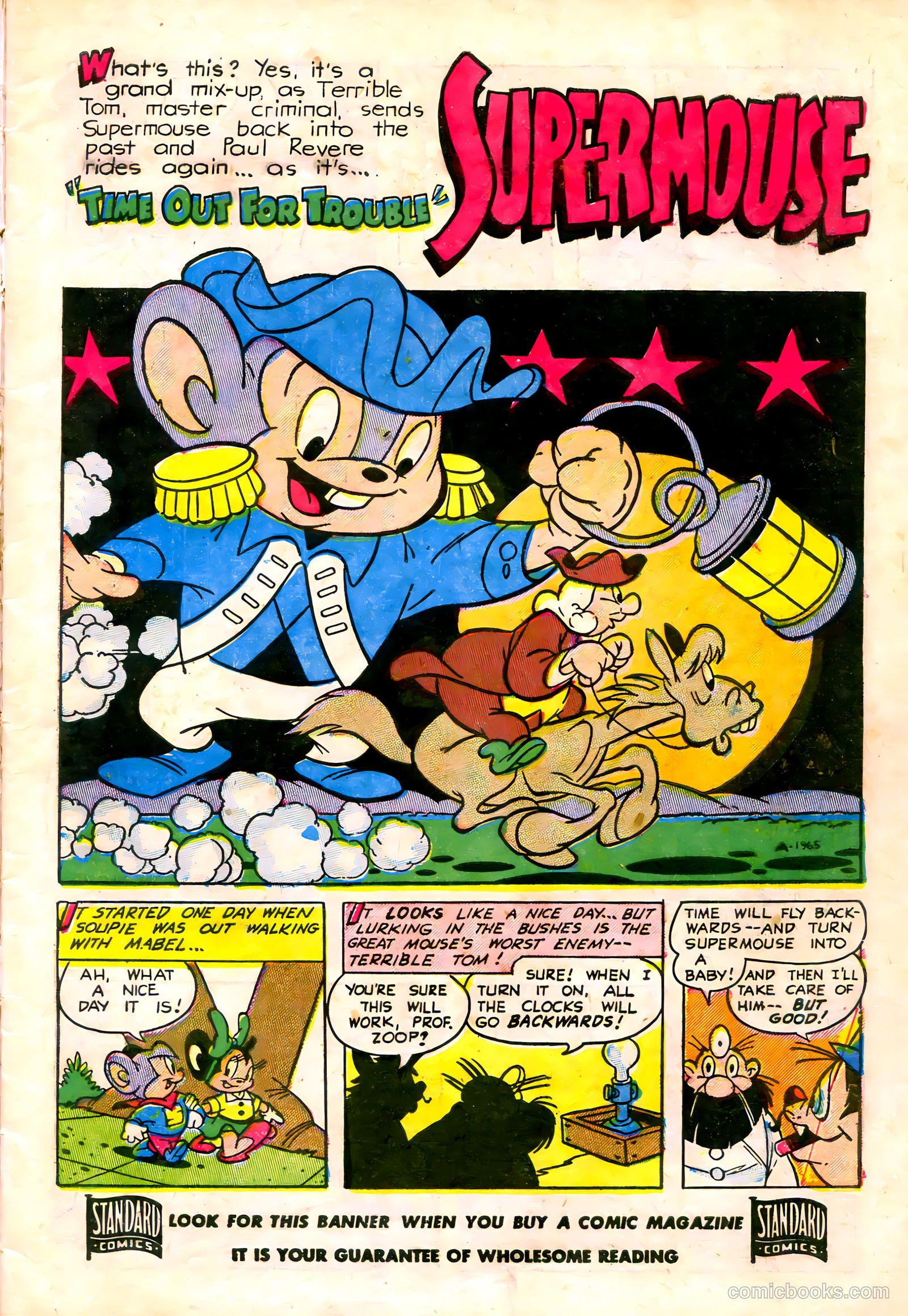 Supermouse #29 (1955) — page 3 of 36