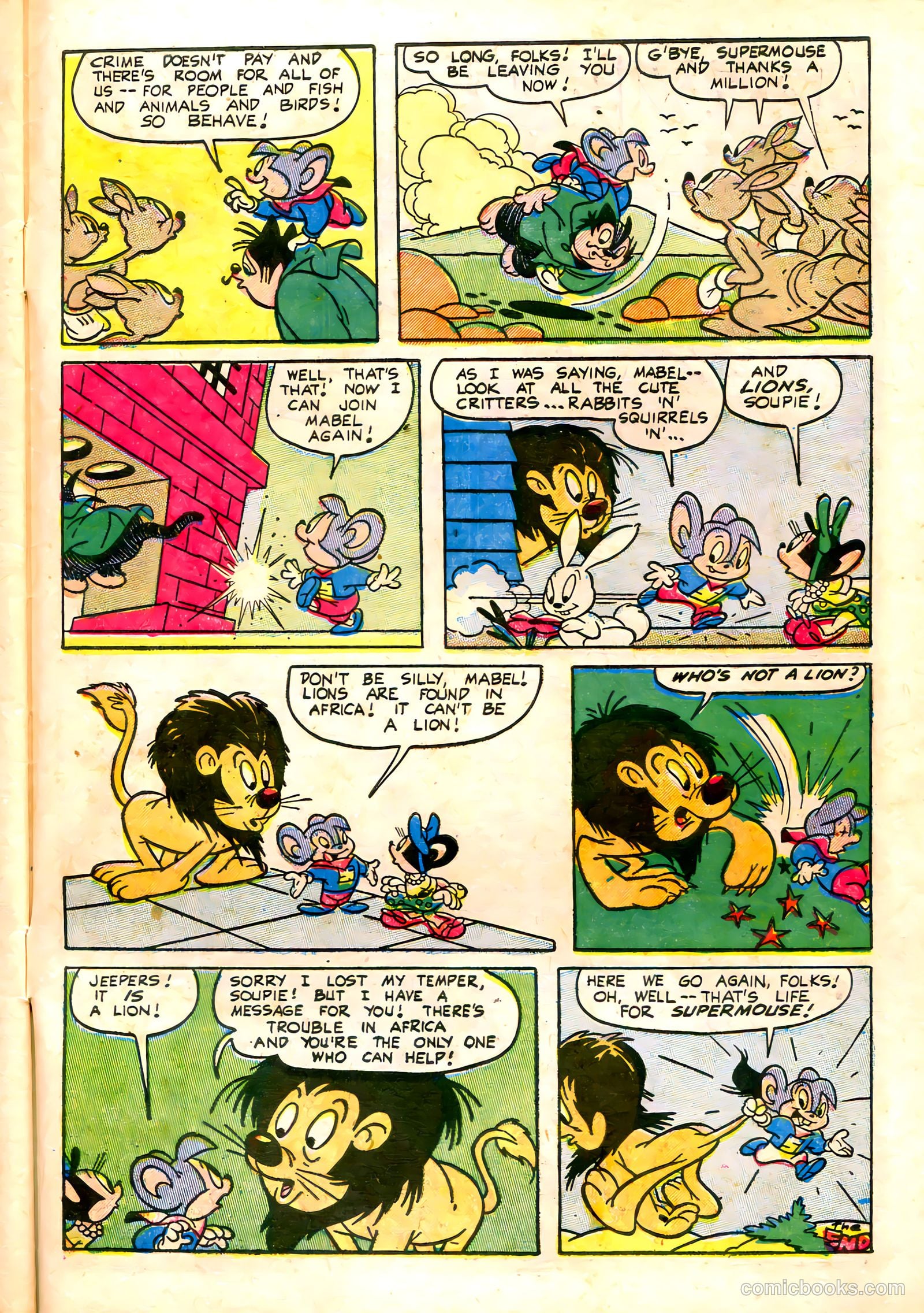 Supermouse #29 (1955) — page 31 of 36