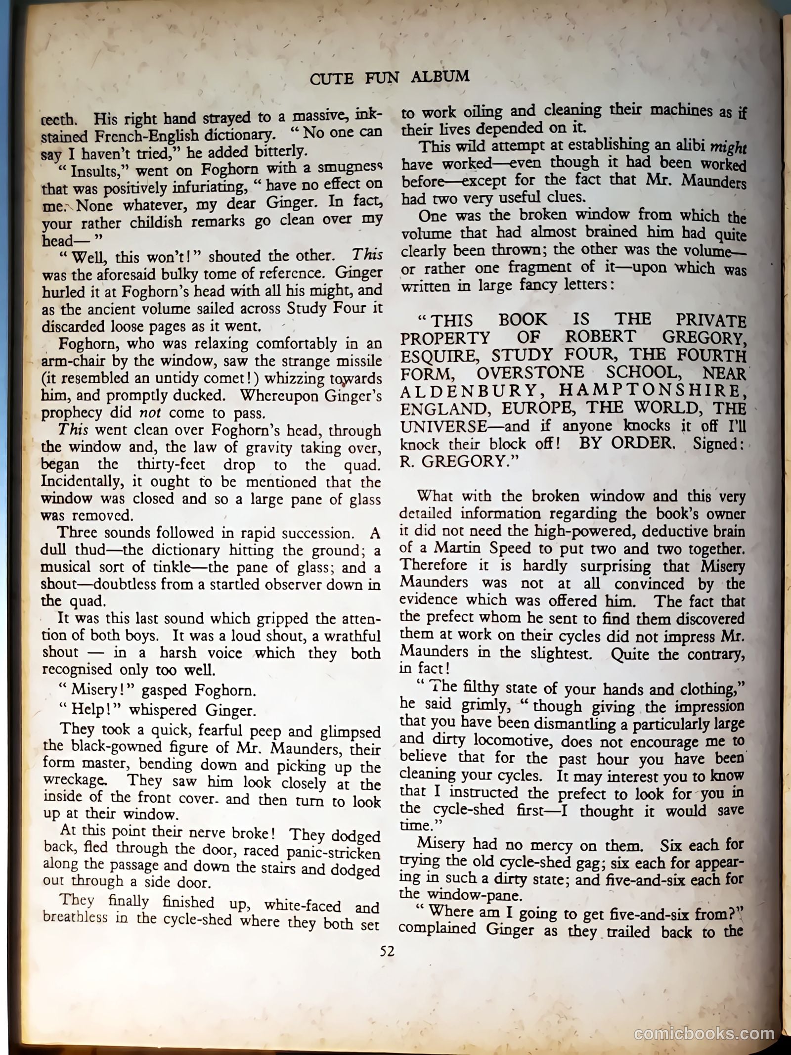 Cute Fun Album #1953 (1953) — page 54 of 113