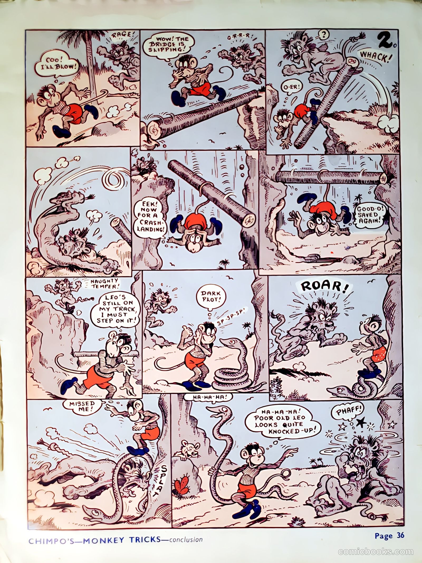 Funnies Album #1948 (1948) — page 36 of 96