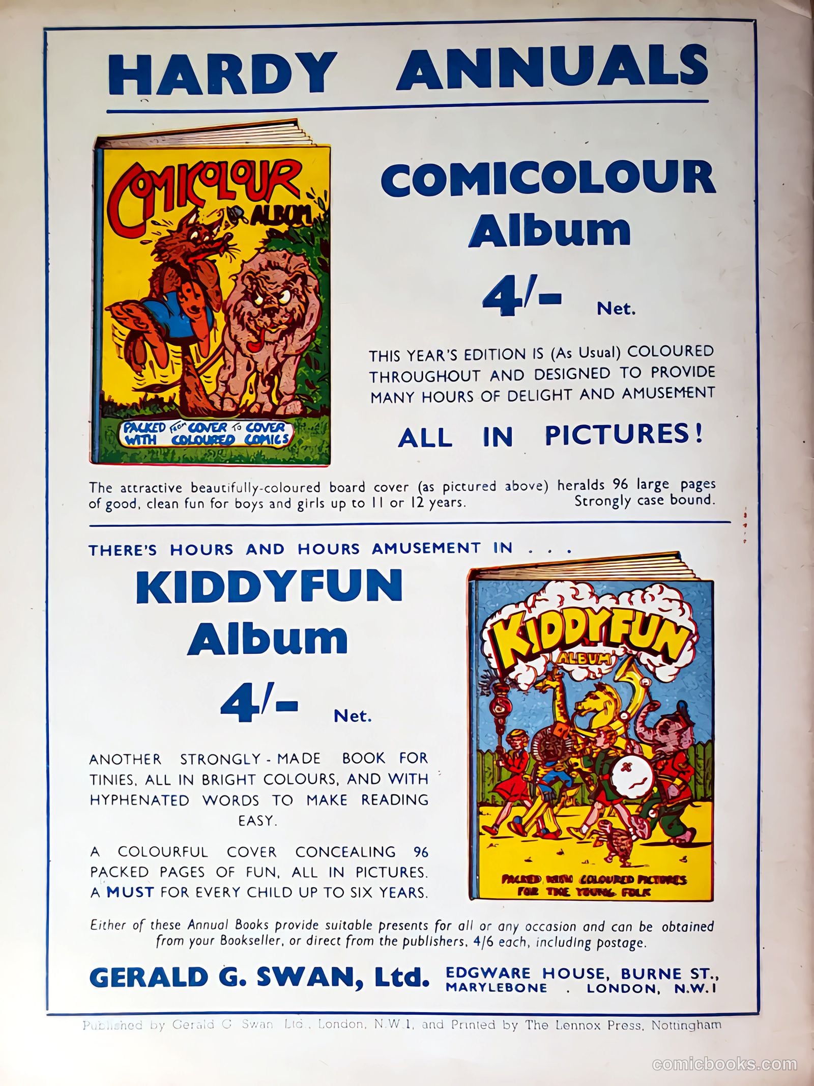 Kiddyfun Album #1953 (1953) — page 28 of 28