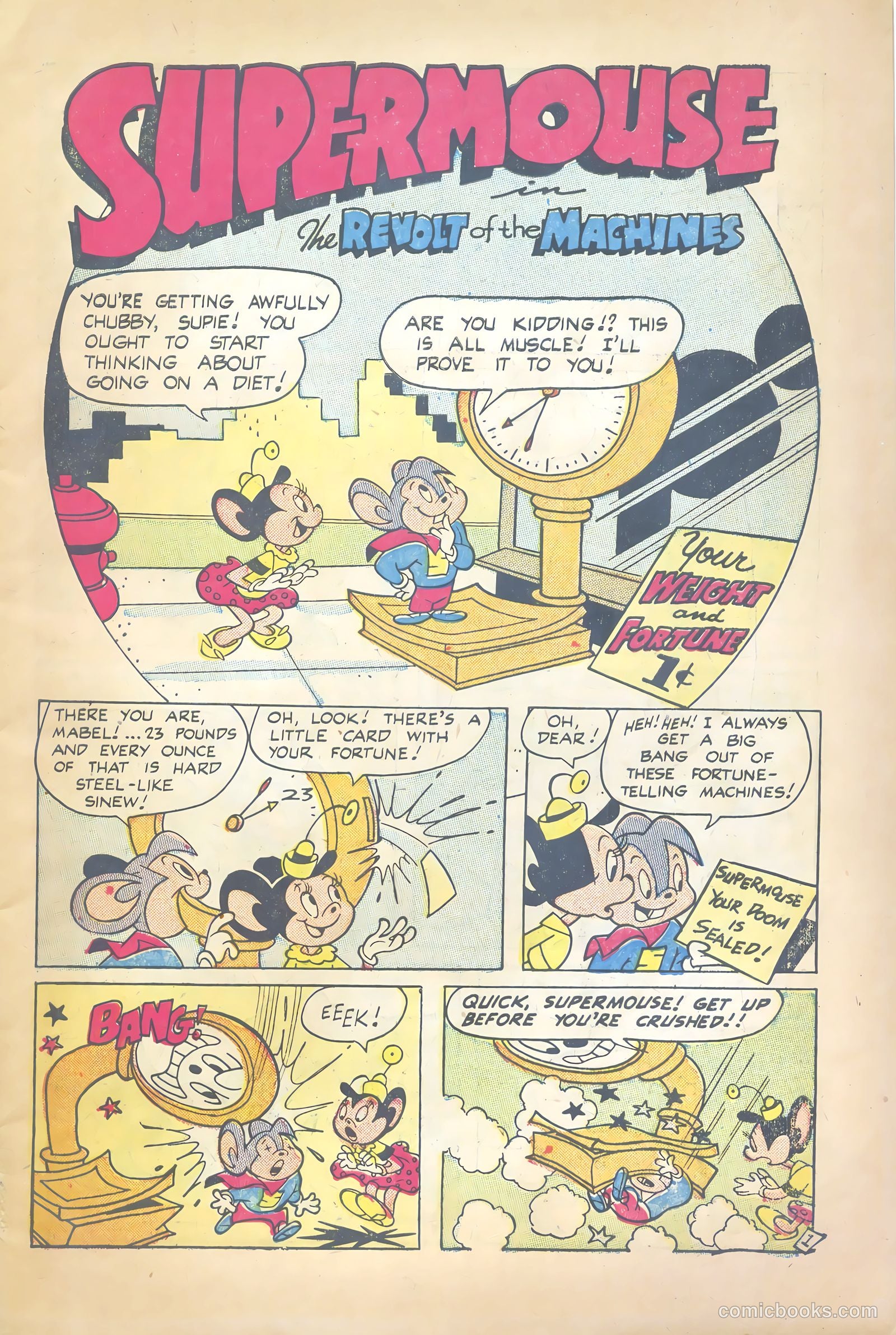 Supermouse #34 (1955) — page 3 of 36