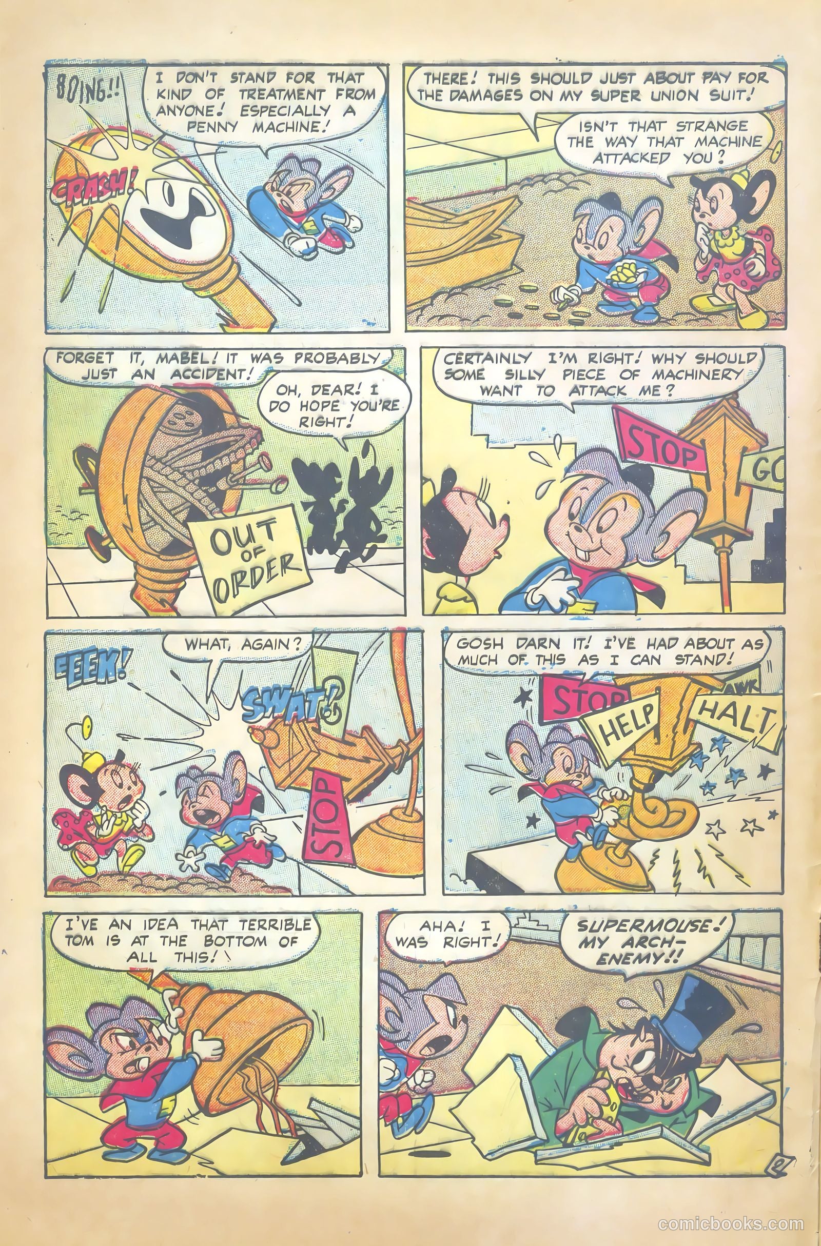 Supermouse #34 (1955) — page 4 of 36