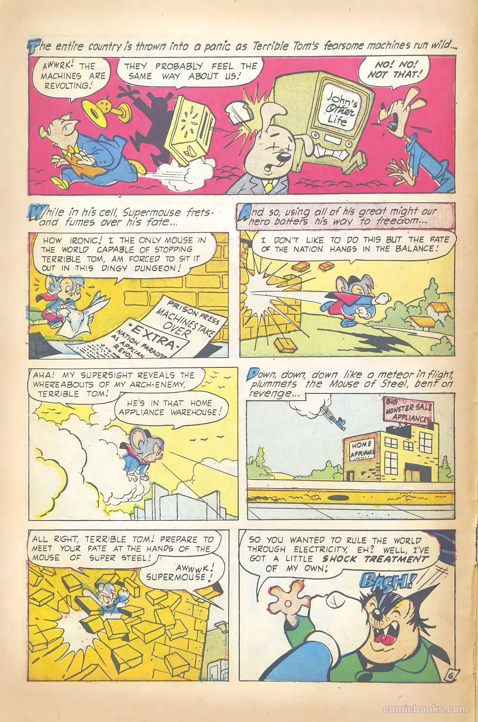 Supermouse #34 (1955) — page 8 of 36