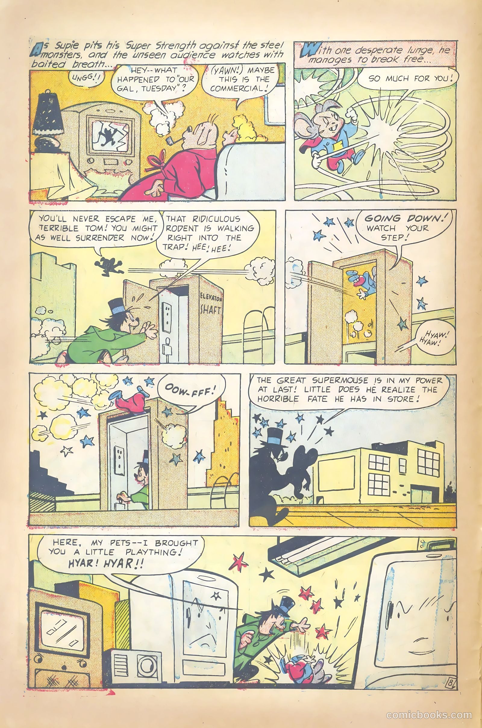 Supermouse #34 (1955) — page 10 of 36