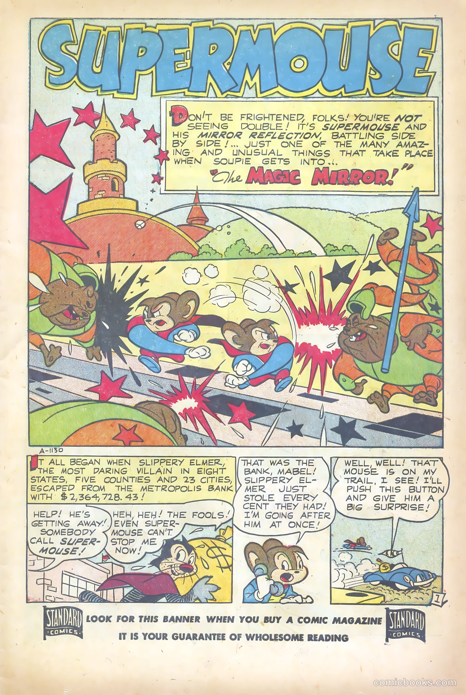 Supermouse #11 (1955) — page 3 of 36