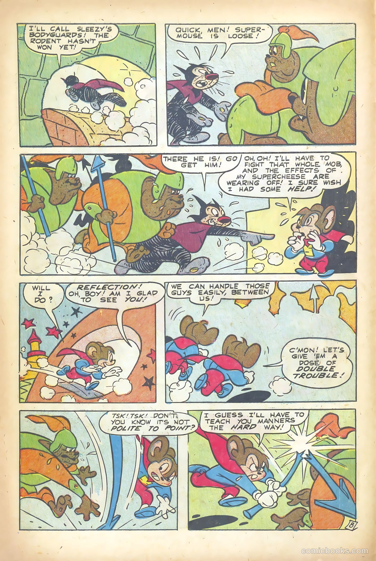Supermouse #11 (1955) — page 10 of 36