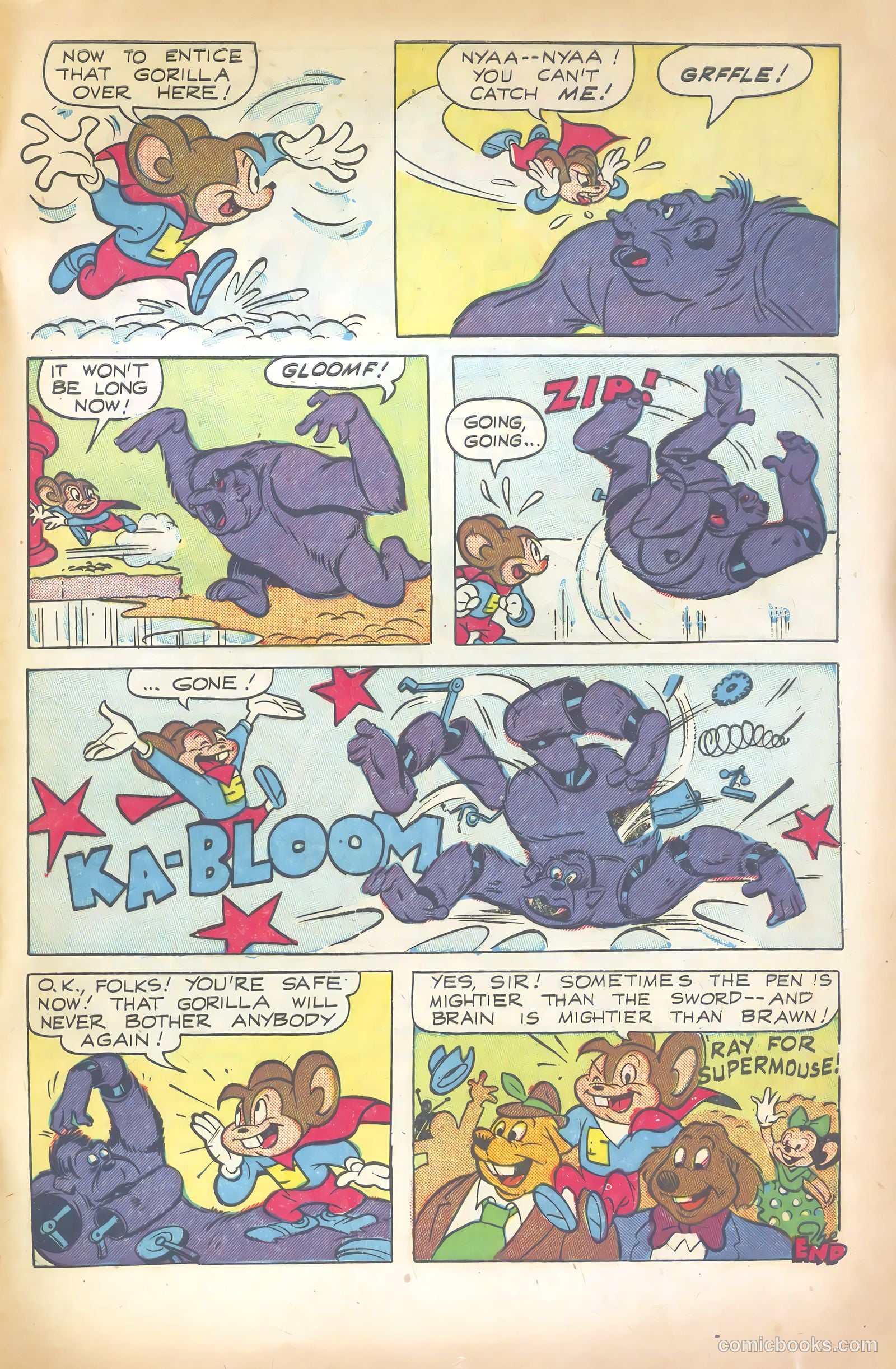 Supermouse #11 (1955) — page 33 of 36