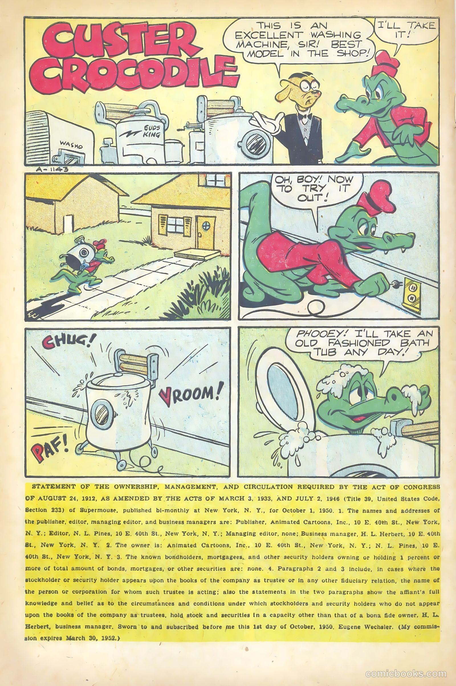 Supermouse #11 (1955) — page 34 of 36