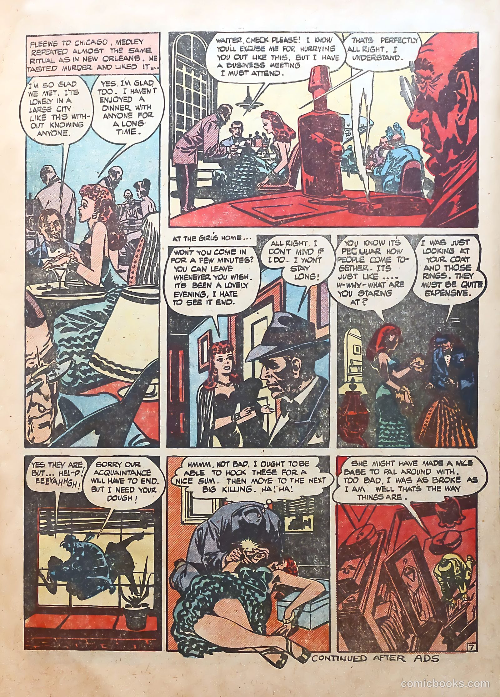 Startling Terror Tales v2 #11 (1954) — page 9 of 36