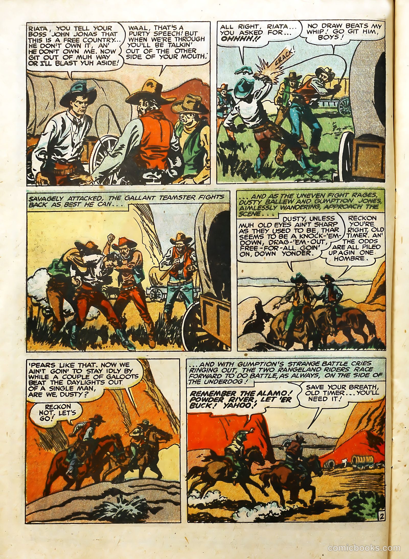 Prize Comics Western #75 (1950) — page 4 of 52