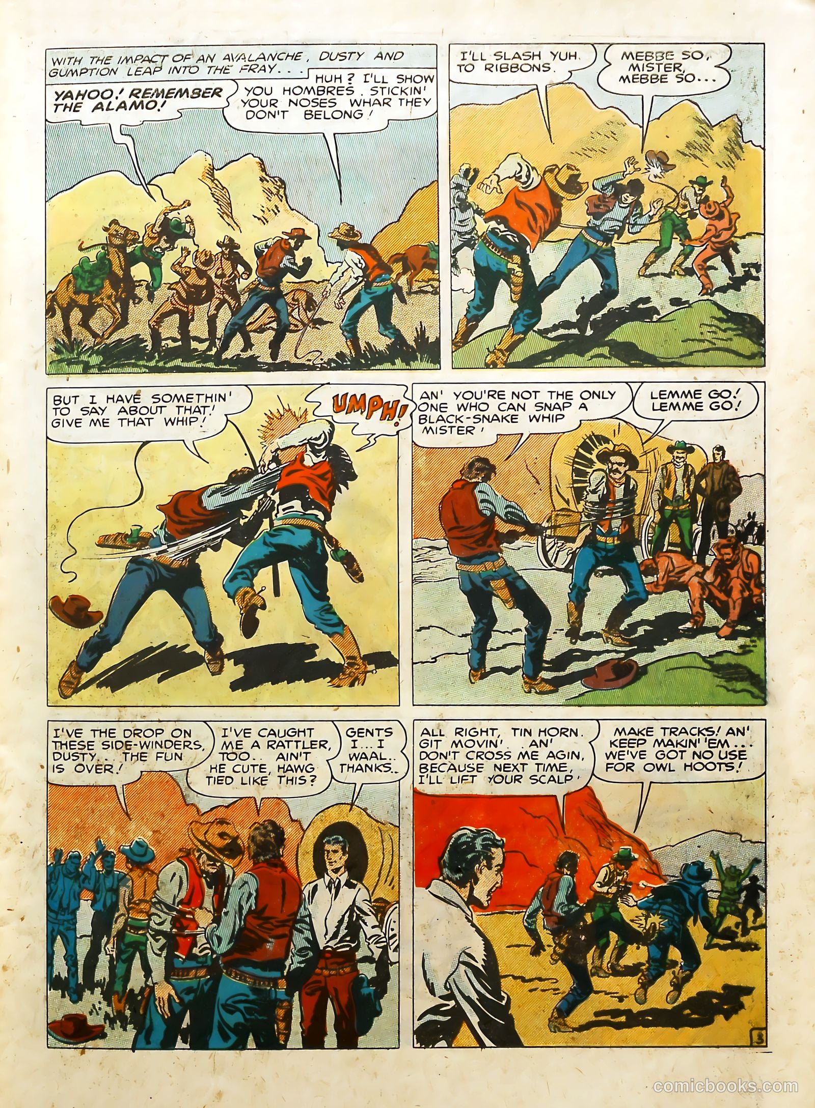 Prize Comics Western #75 (1950) — page 5 of 52