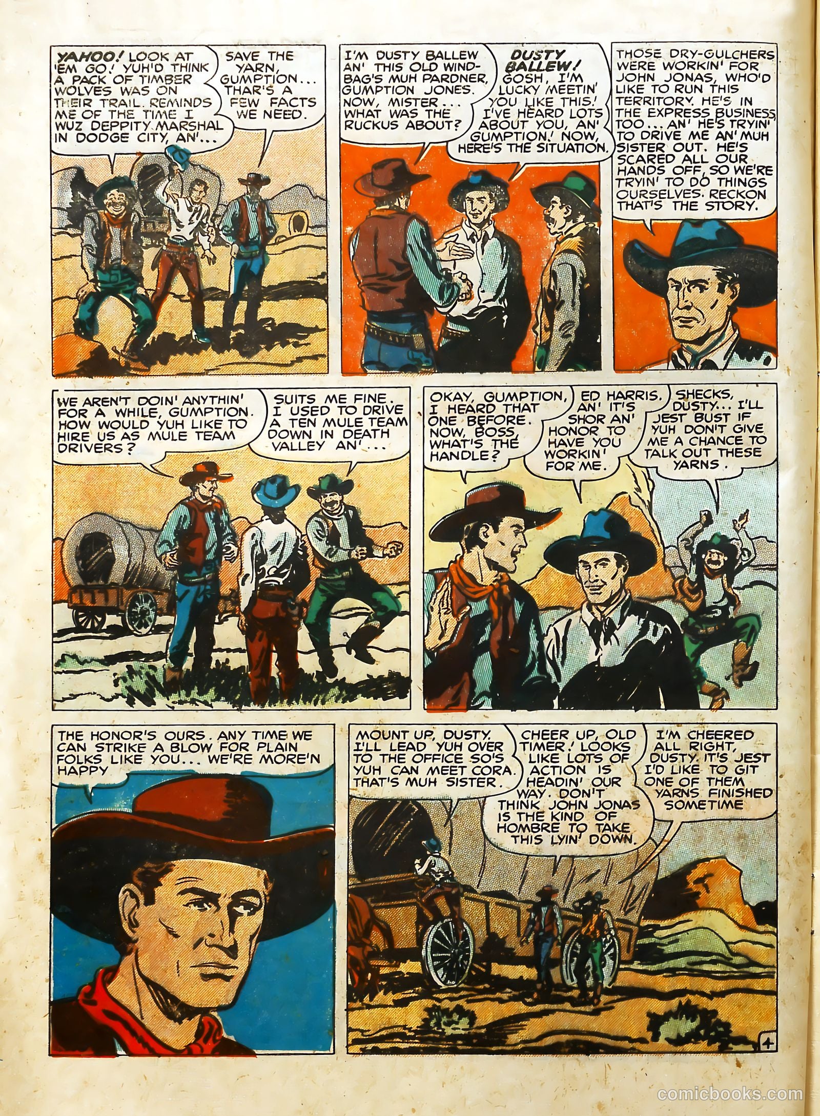 Prize Comics Western #75 (1950) — page 6 of 52