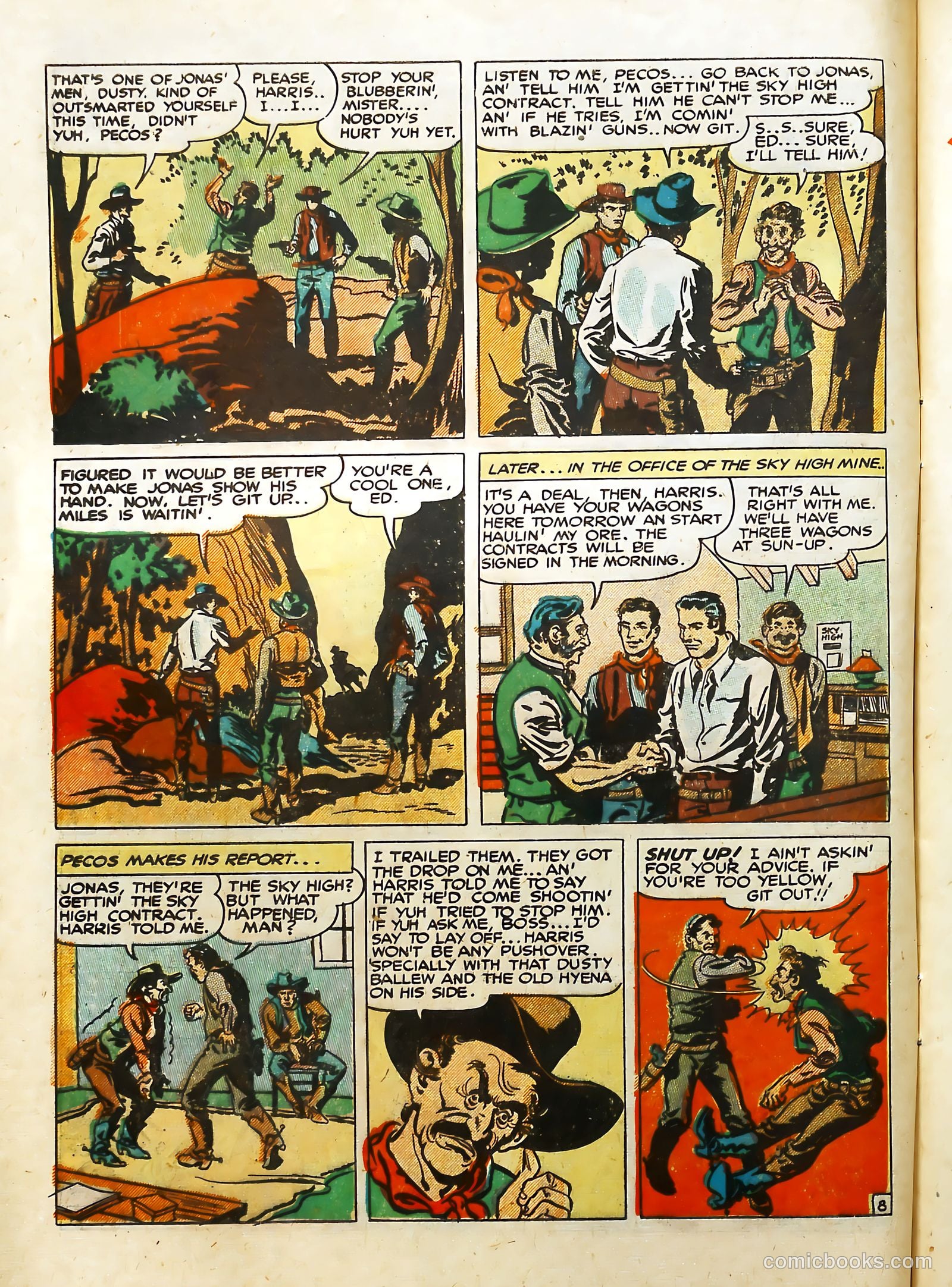 Prize Comics Western #75 (1950) — page 10 of 52