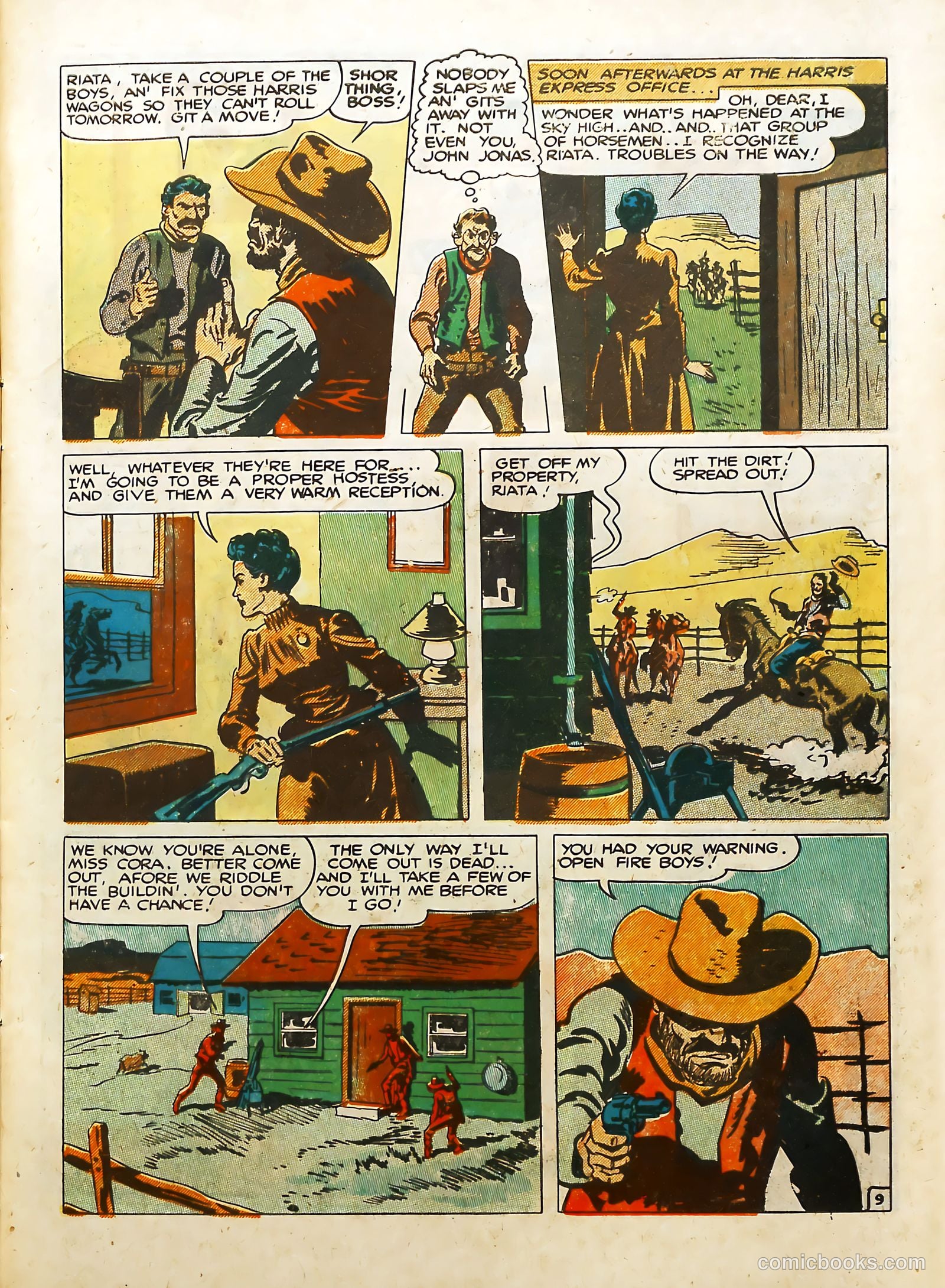 Prize Comics Western #75 (1950) — page 11 of 52