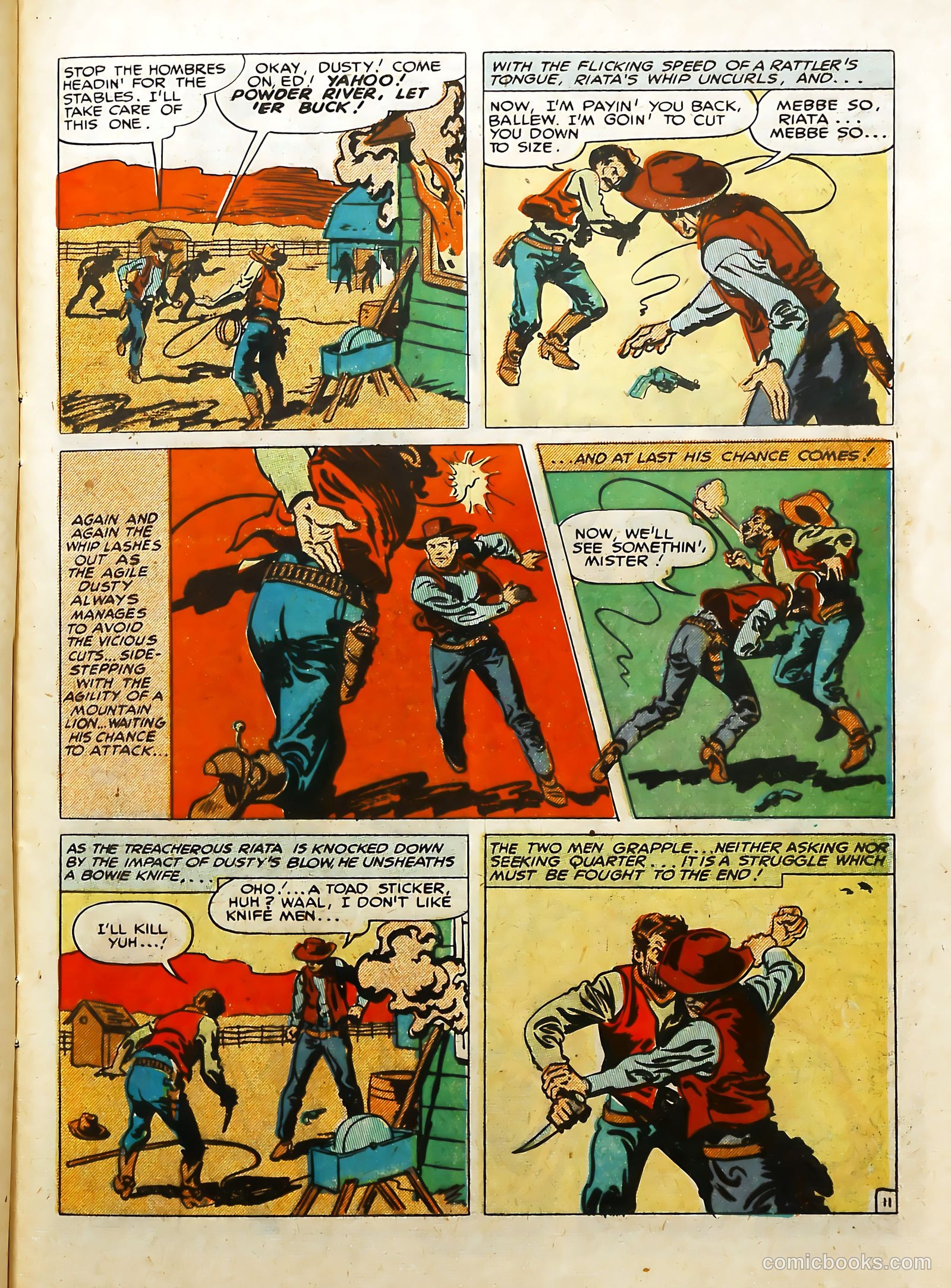 Prize Comics Western #75 (1950) — page 13 of 52
