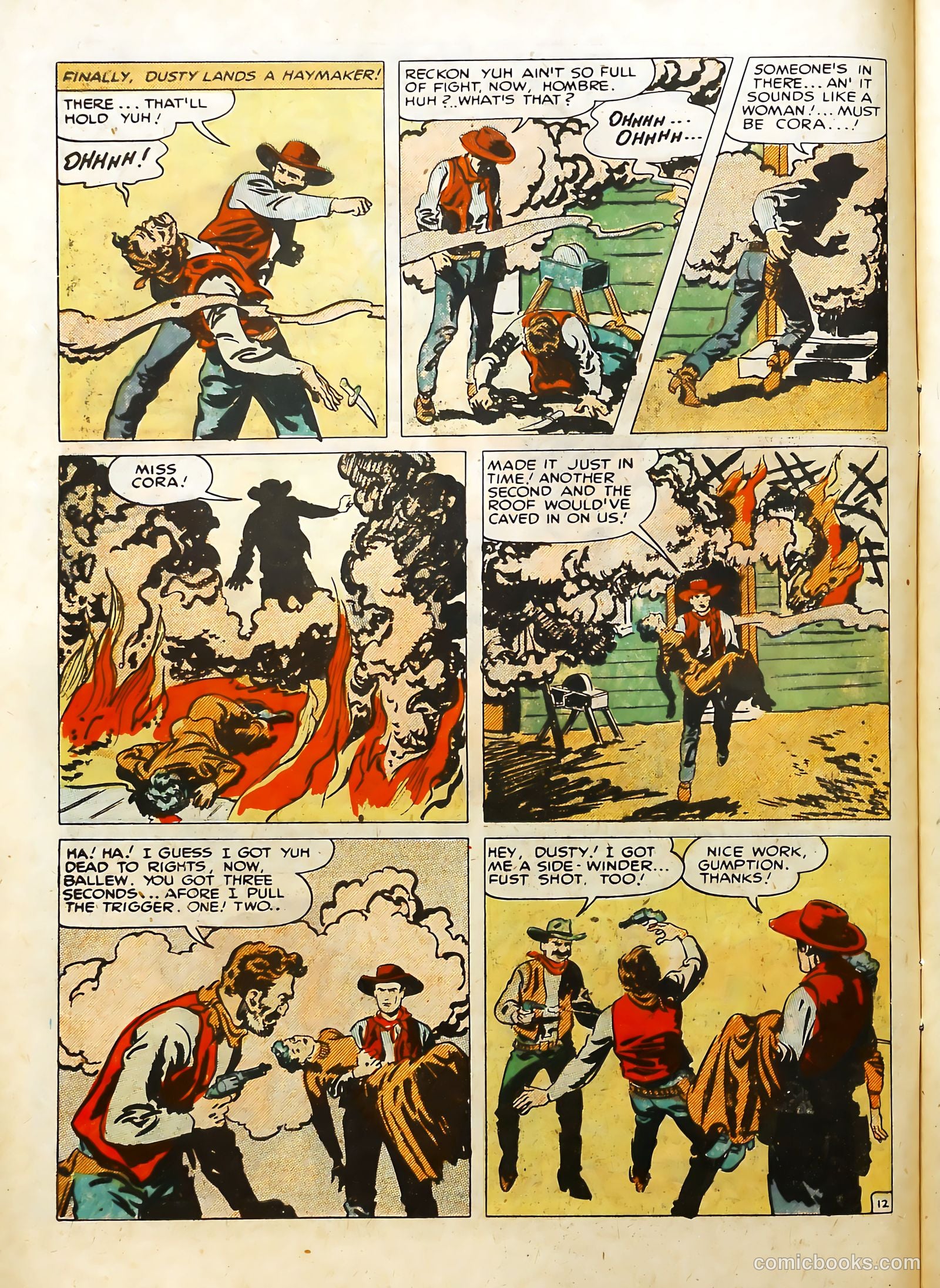 Prize Comics Western #75 (1950) — page 14 of 52