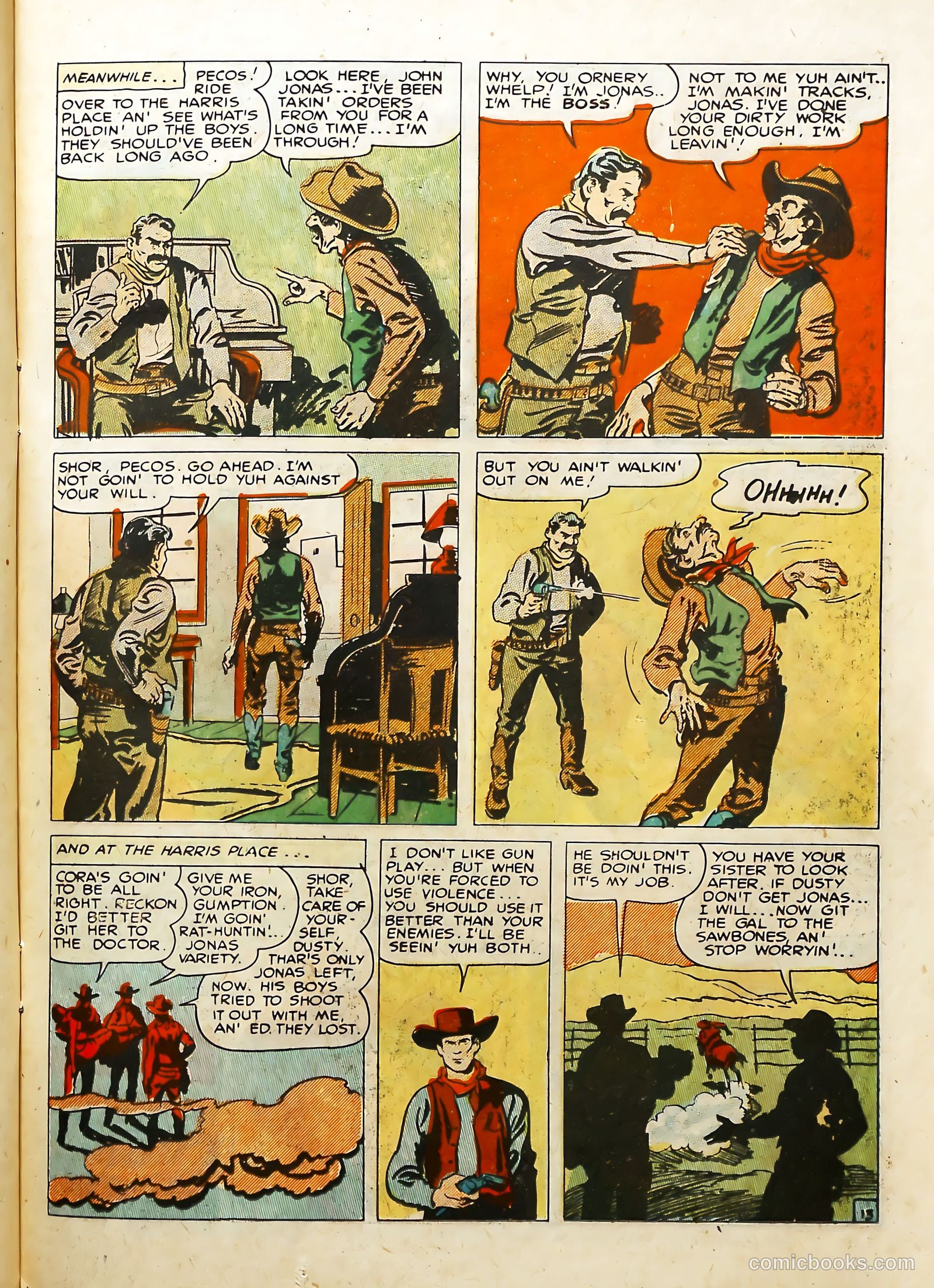Prize Comics Western #75 (1950) — page 15 of 52