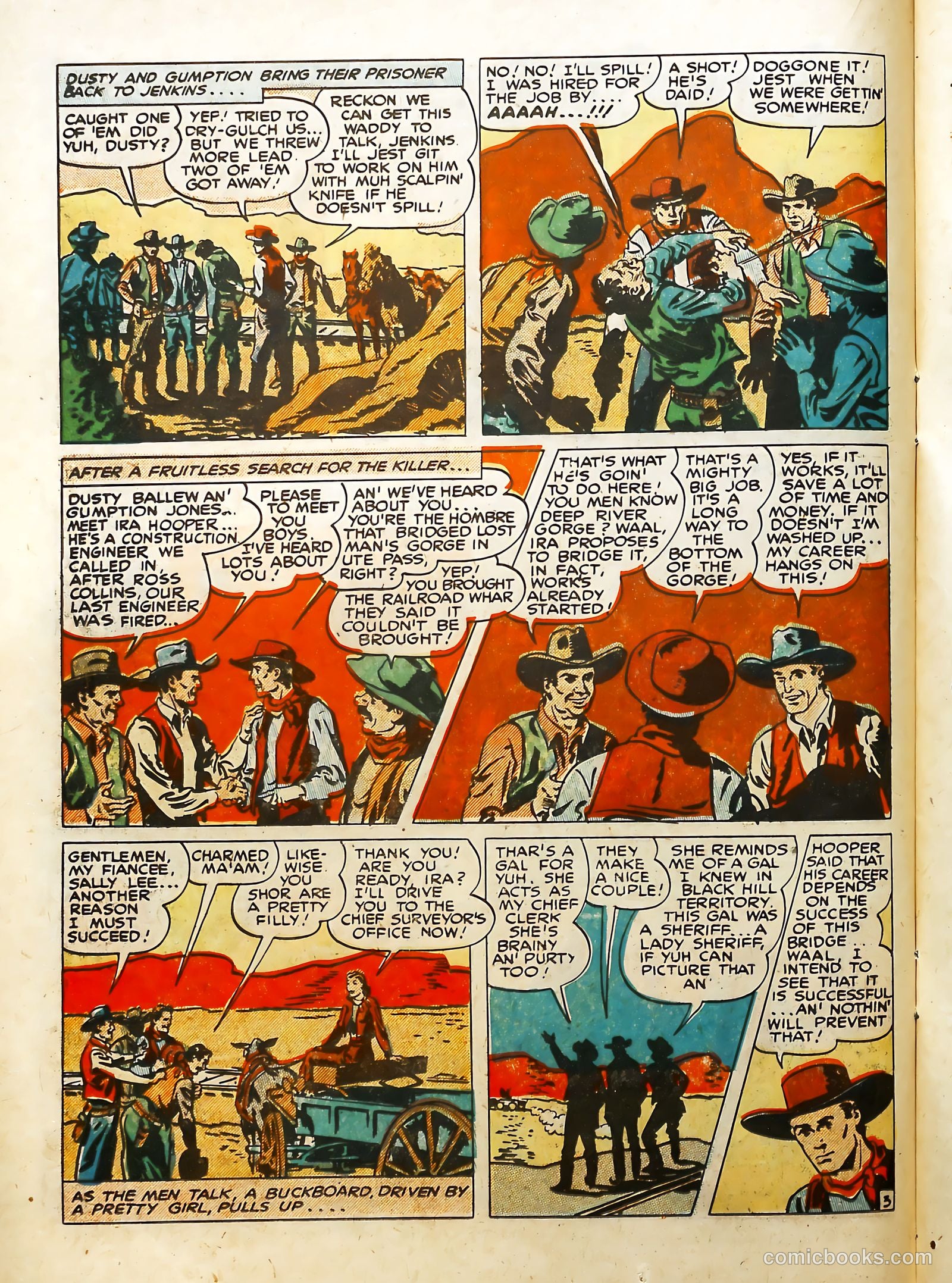 Prize Comics Western #75 (1950) — page 20 of 52