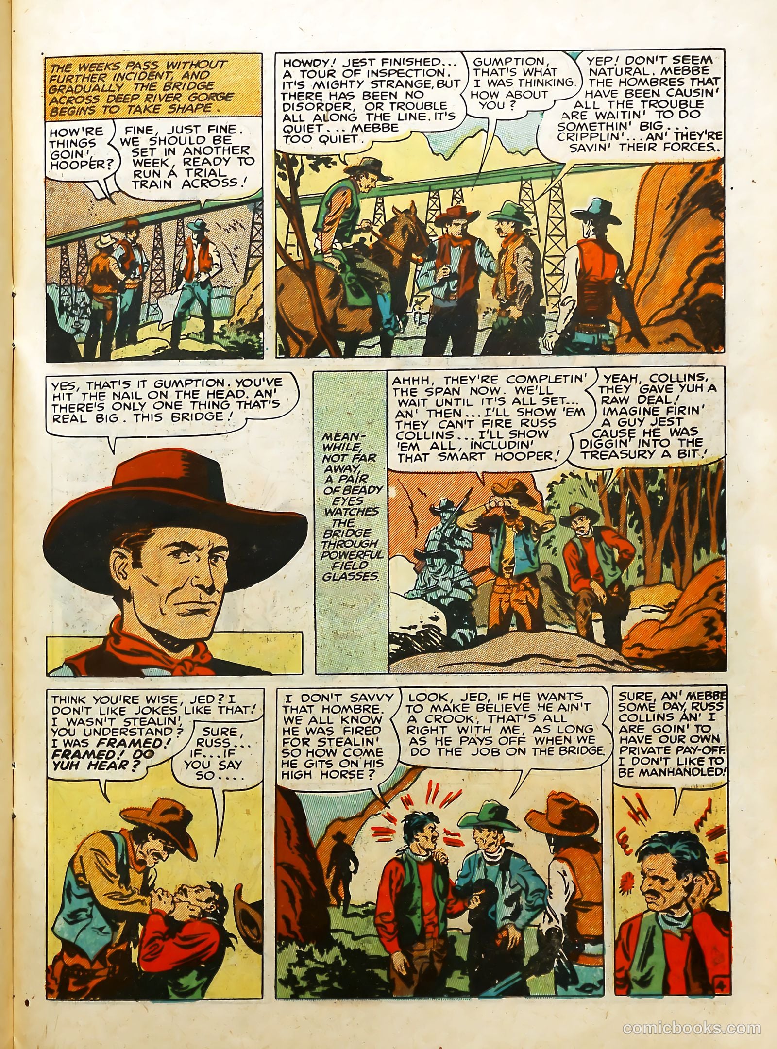 Prize Comics Western #75 (1950) — page 21 of 52