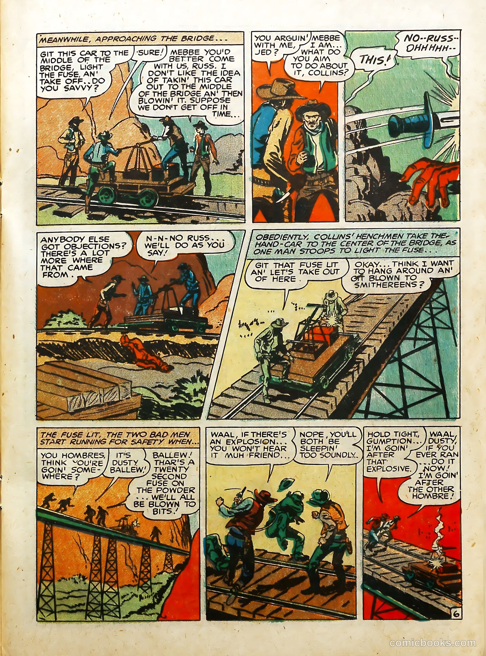 Prize Comics Western #75 (1950) — page 23 of 52