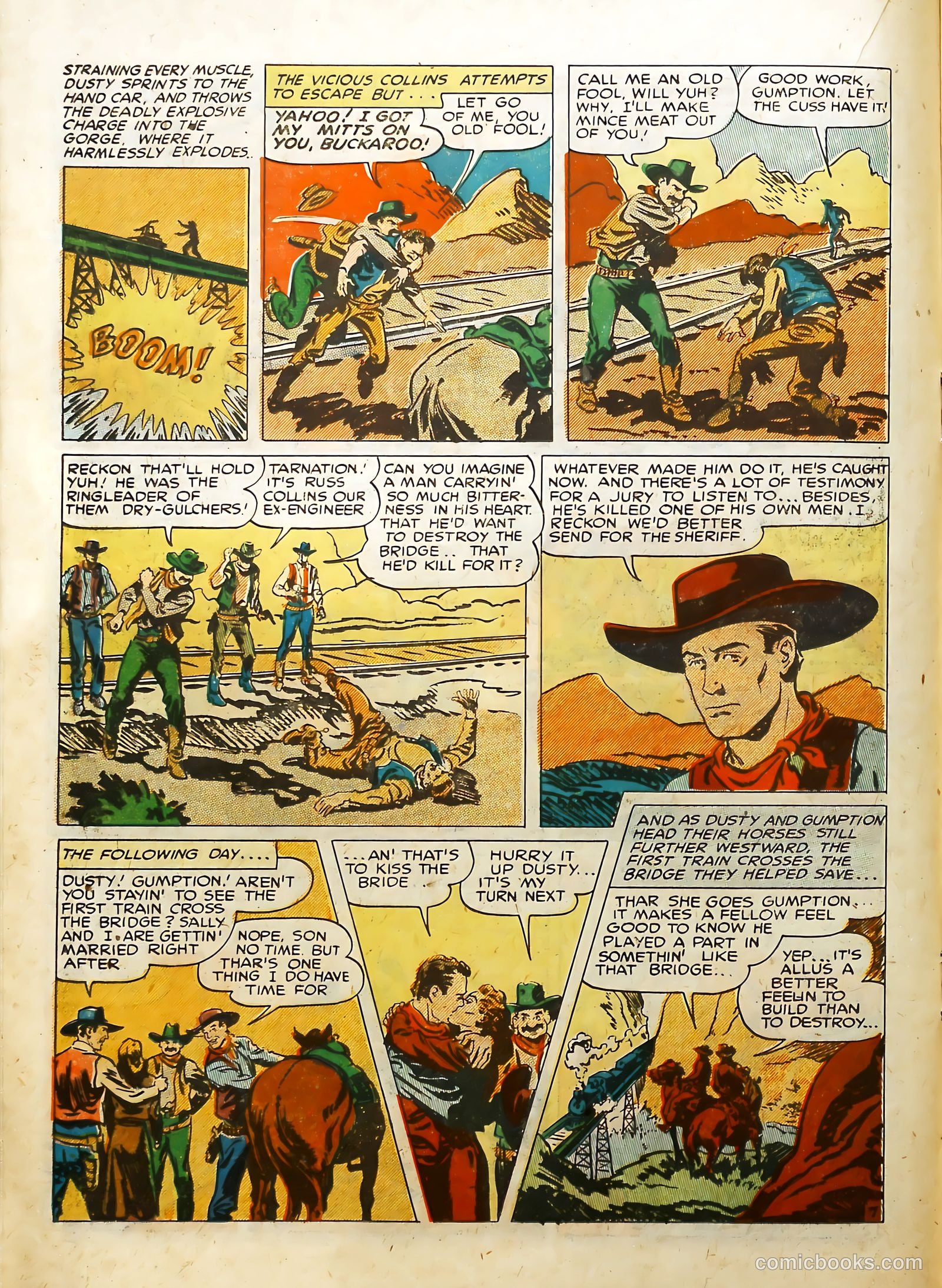Prize Comics Western #75 (1950) — page 24 of 52