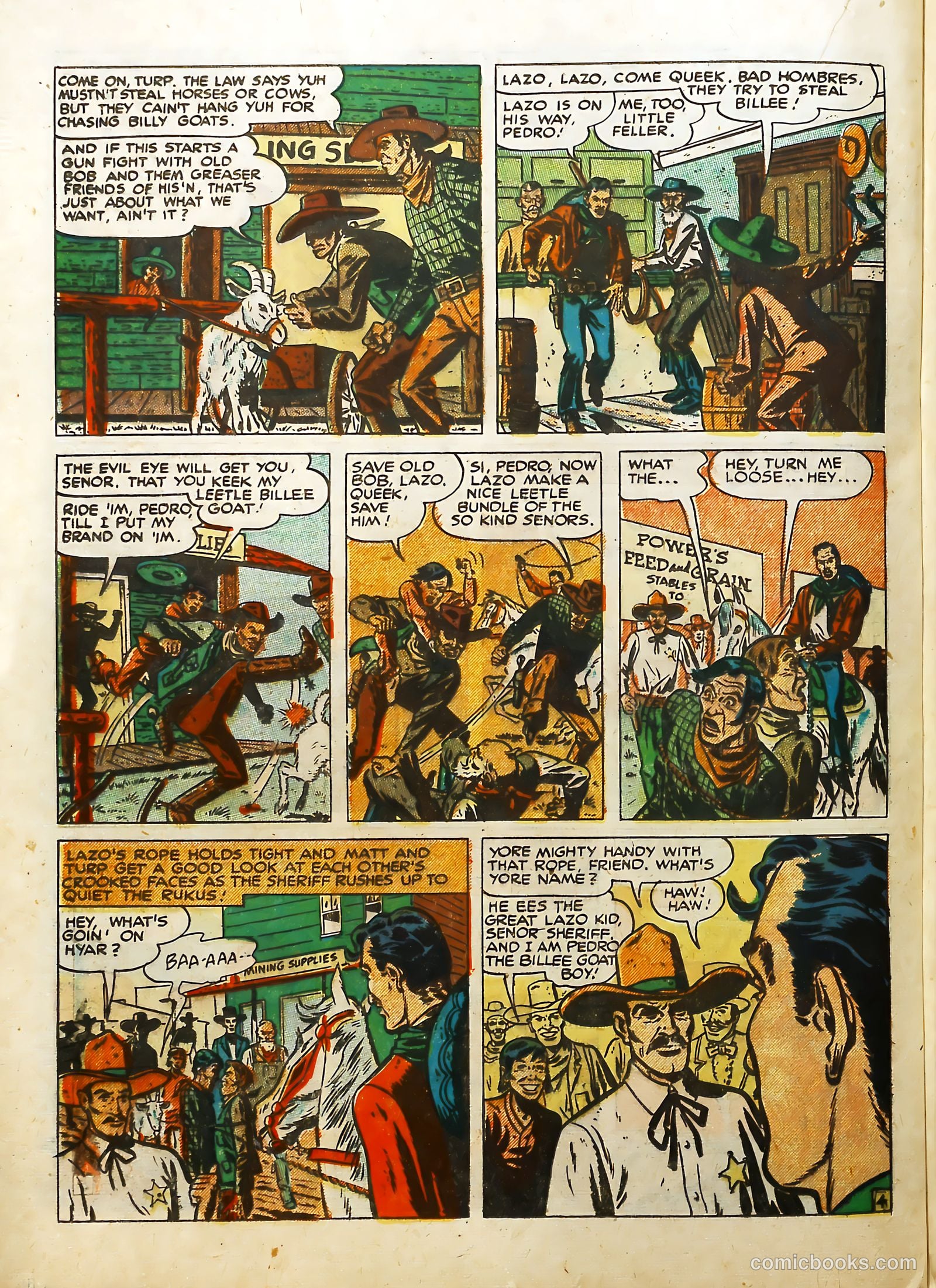Prize Comics Western #75 (1950) — page 28 of 52
