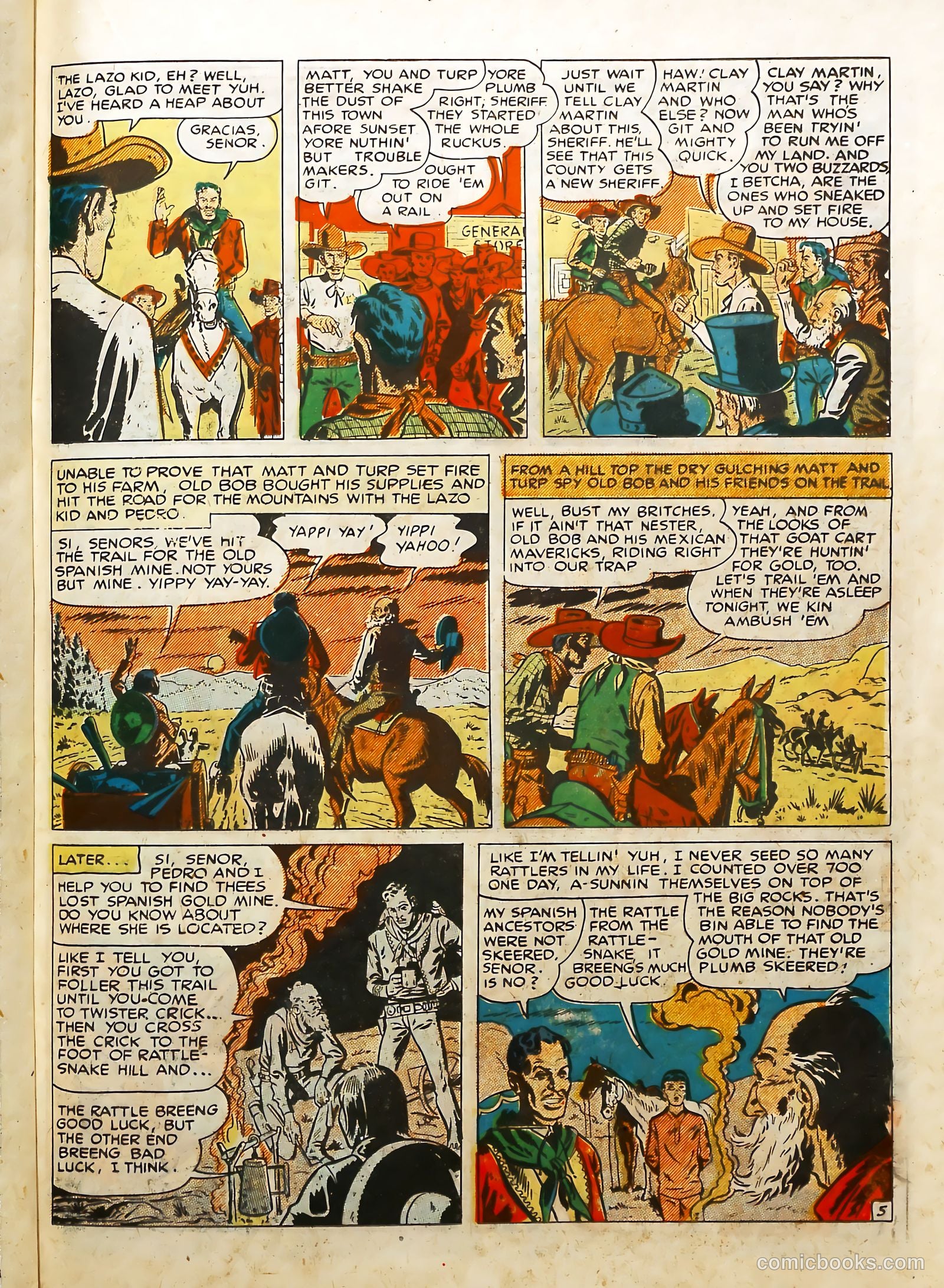 Prize Comics Western #75 (1950) — page 29 of 52