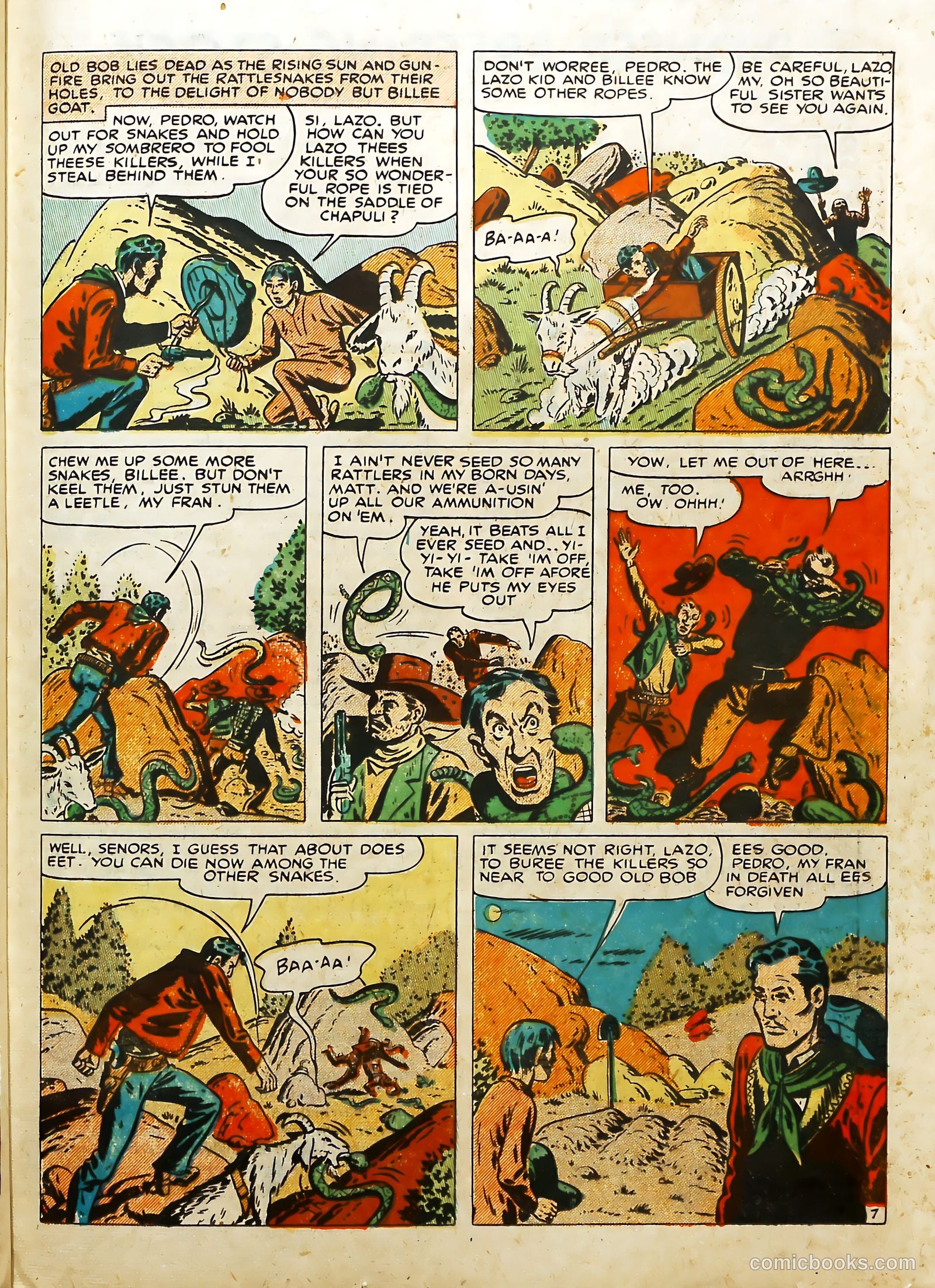 Prize Comics Western #75 (1950) — page 31 of 52