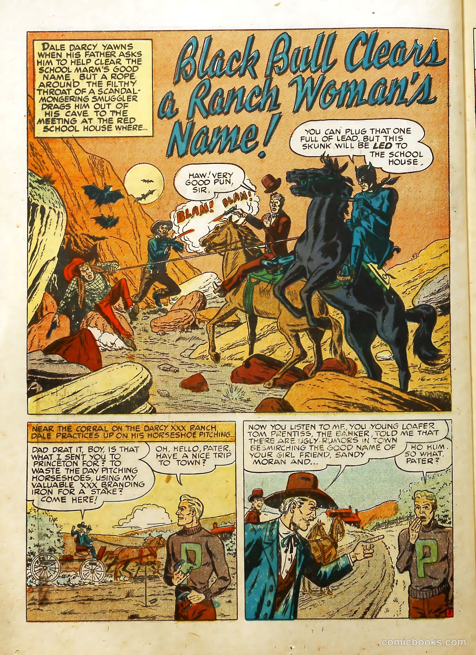 Prize Comics Western #75 (1950) — page 34 of 52
