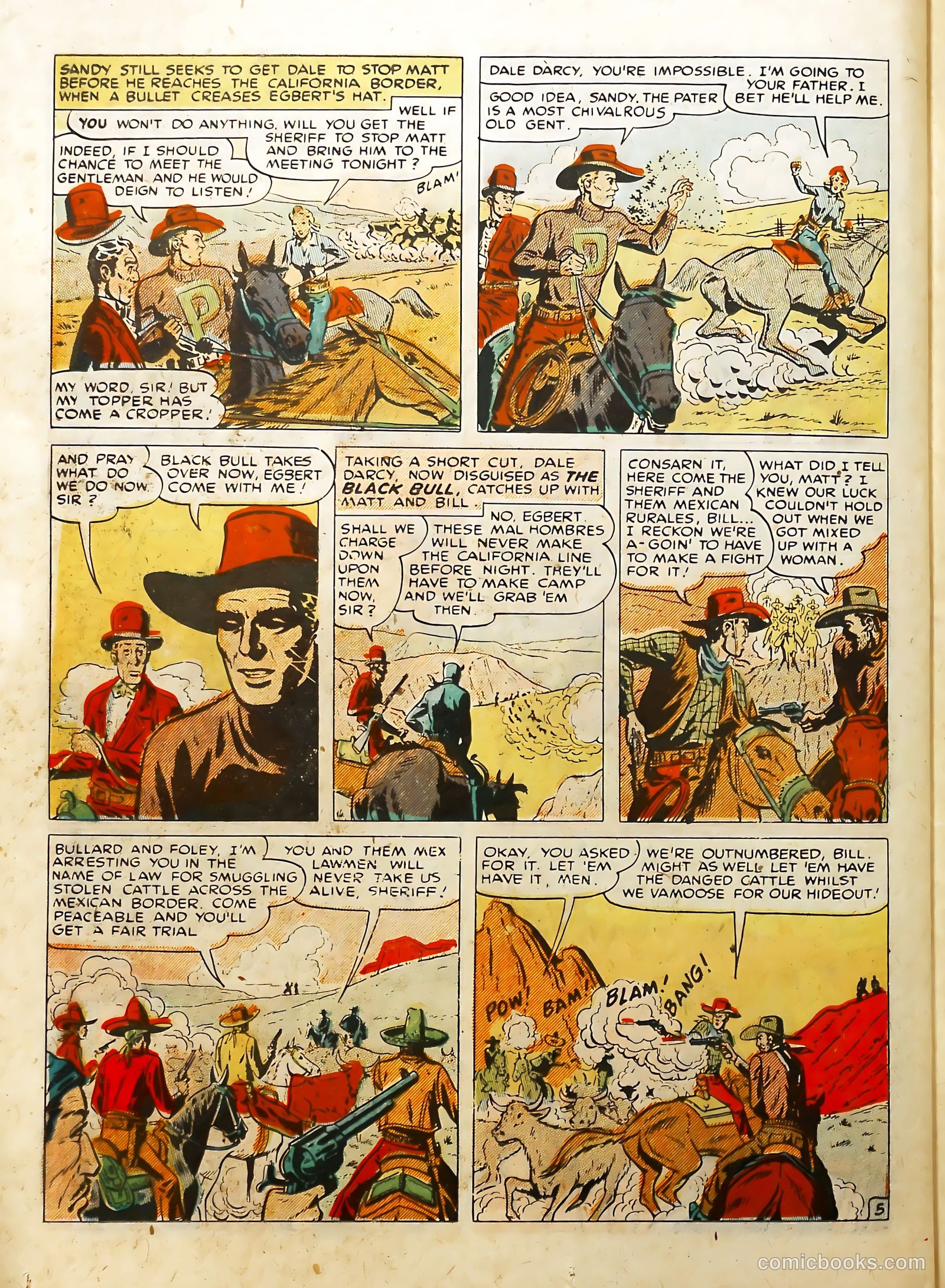 Prize Comics Western #75 (1950) — page 38 of 52