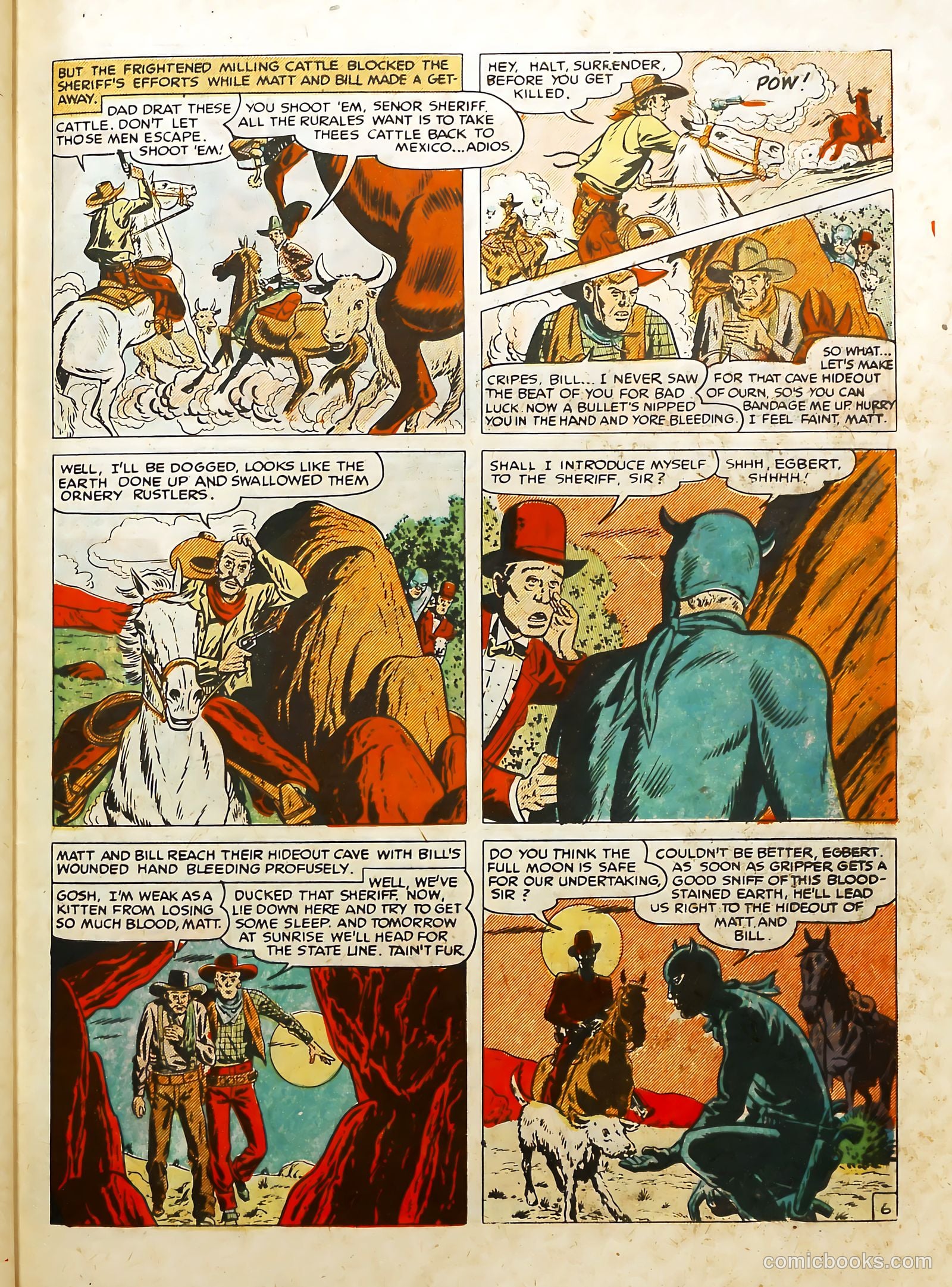 Prize Comics Western #75 (1950) — page 39 of 52
