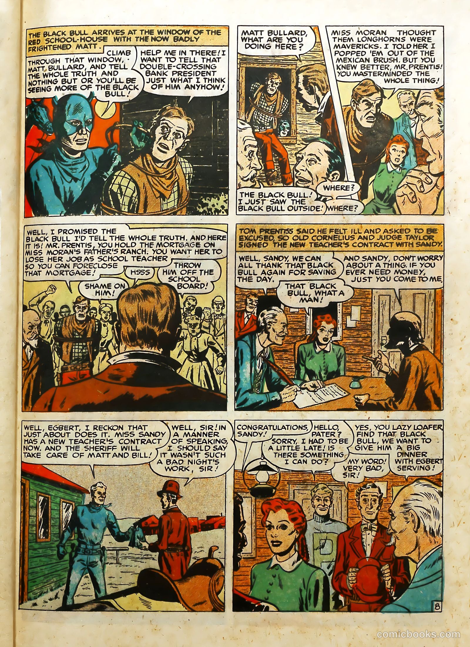 Prize Comics Western #75 (1950) — page 41 of 52